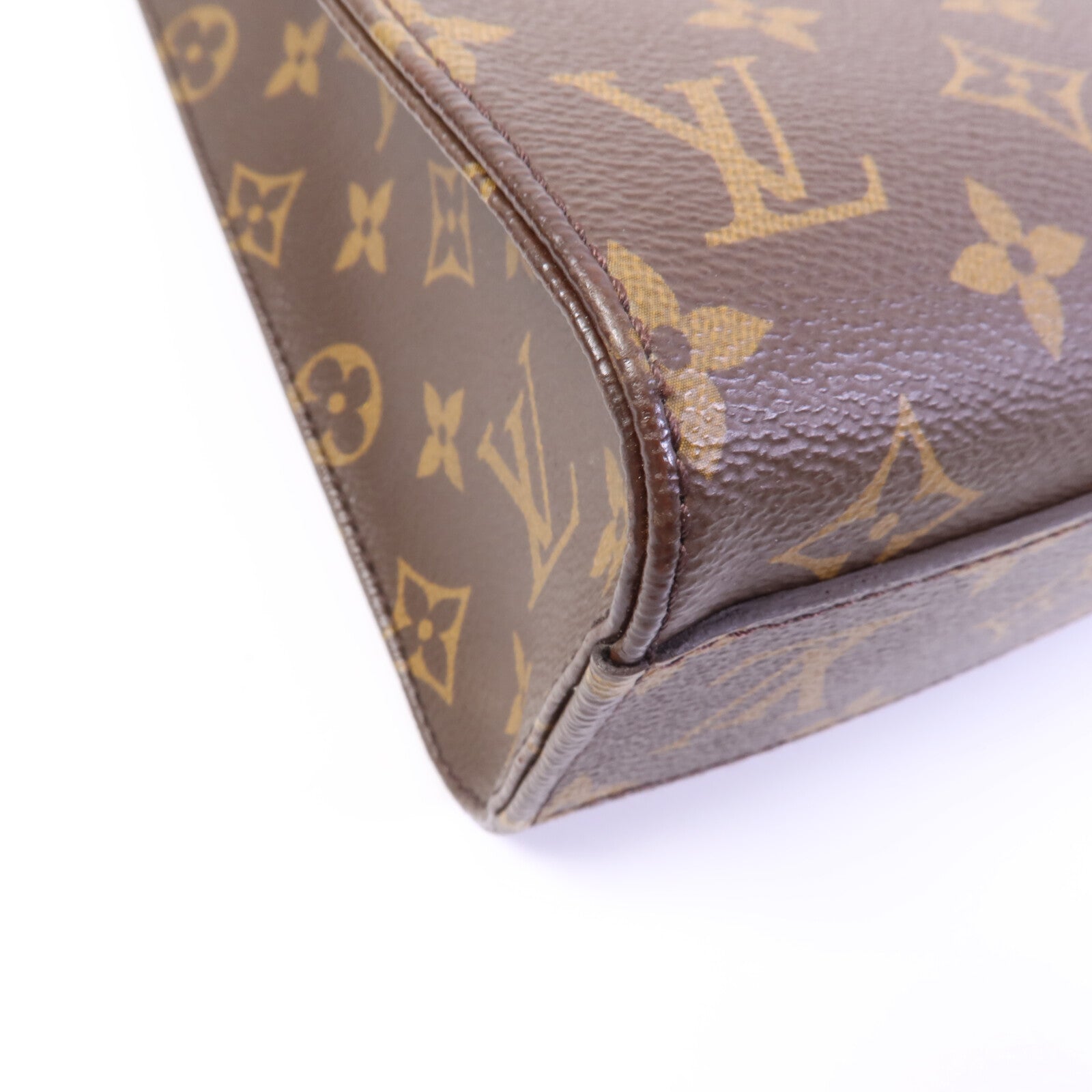 LOUIS VUITTON Monogram Sac Plat BB金扣手挽肩背兩用袋