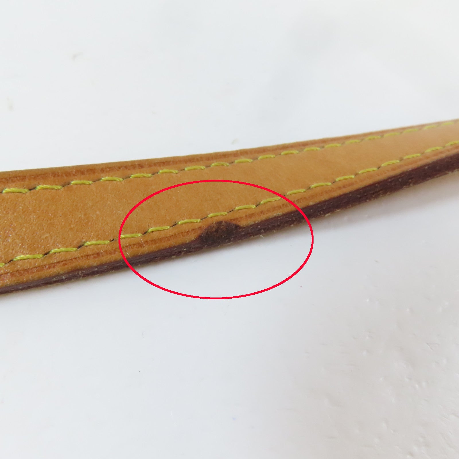 LOUIS VUITTON Vernis Brera金扣手挽肩背兩用袋米色