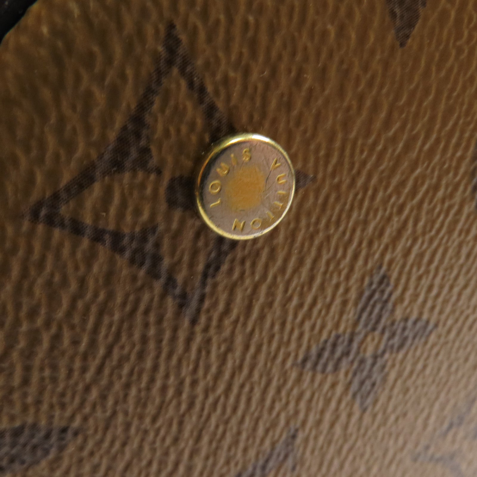 LOUIS VUITTON LV GHW Cannes 2 Way Shoulder Bag M43986 Monogram Reverse Brown