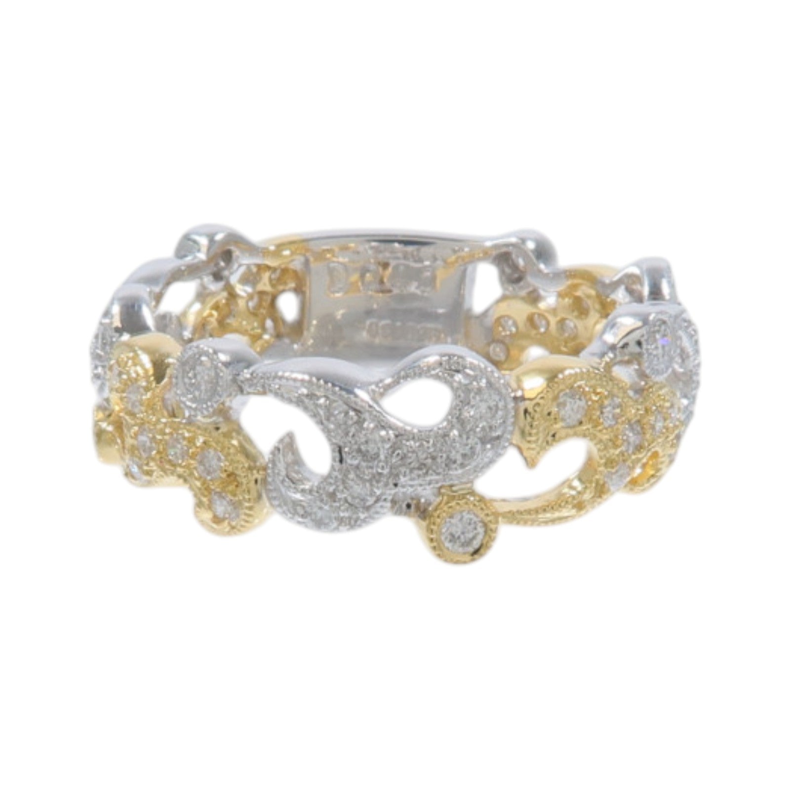 JEWELRY 18K白金/黃金Diamond Ring鑽石戒指