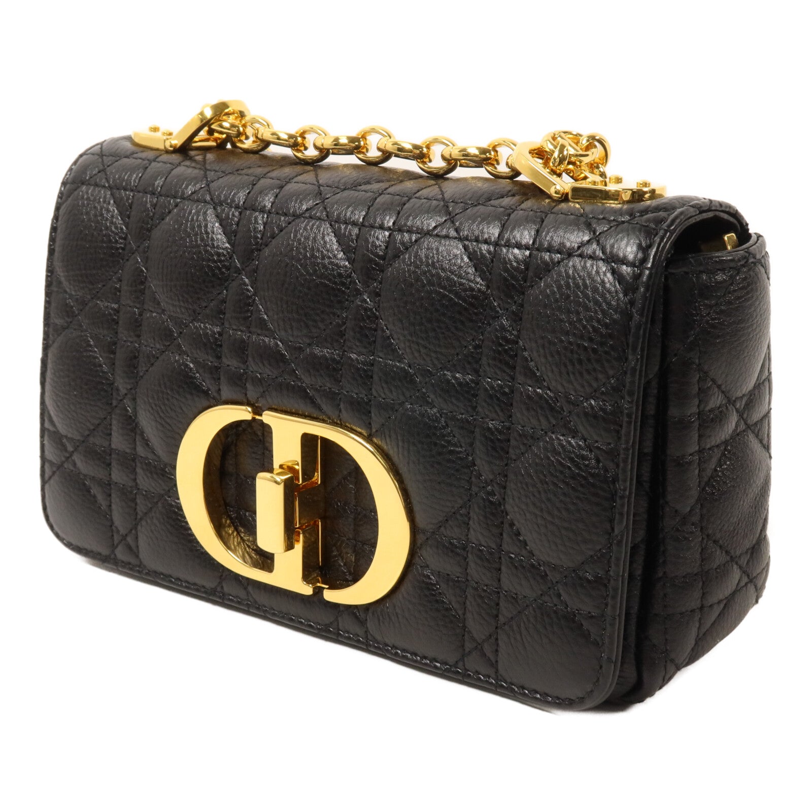 Dior 牛皮皮革Caro Small鏈帶肩背袋