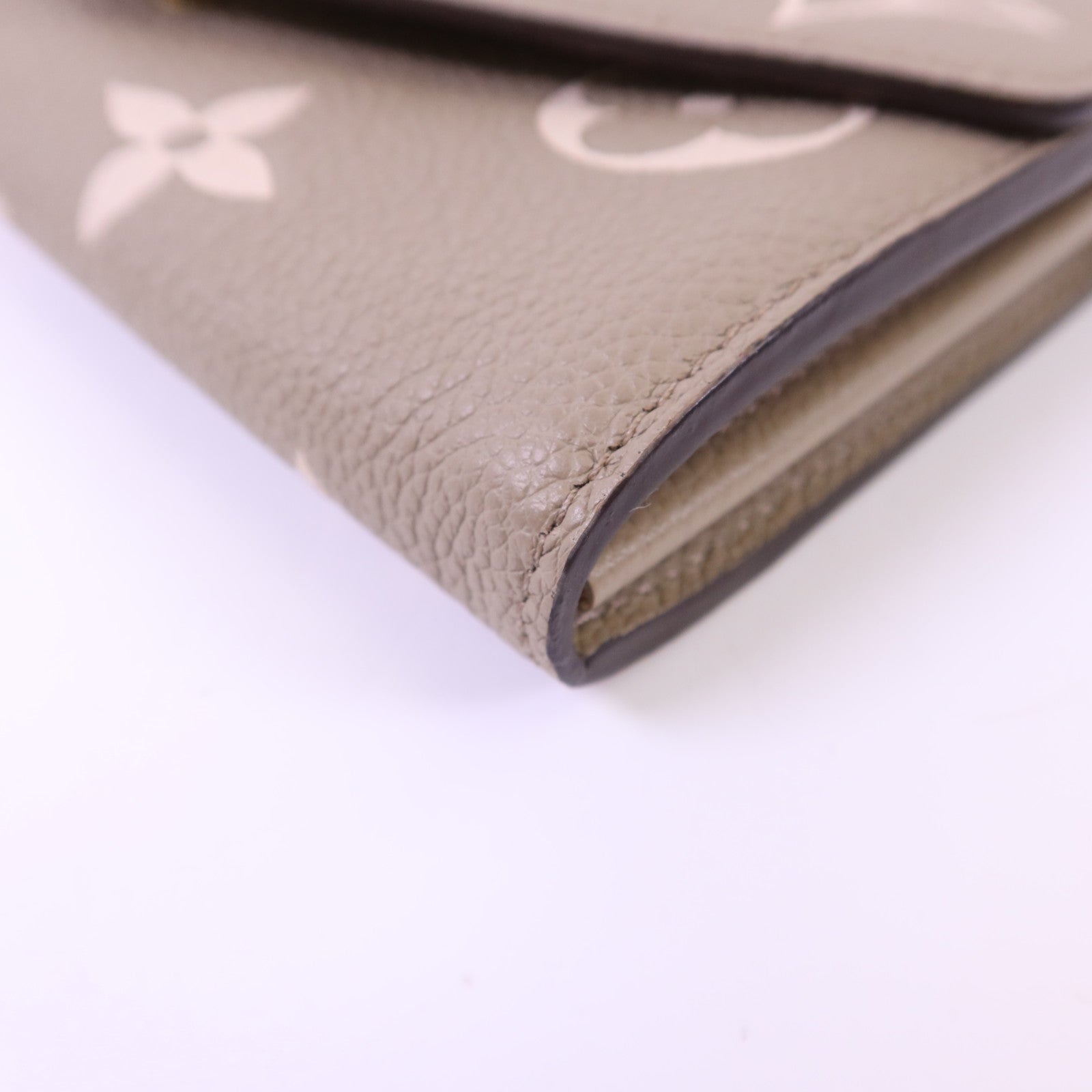 LOUIS VUITTON Monogram Empreinte Sarah Wallet金扣長錢包