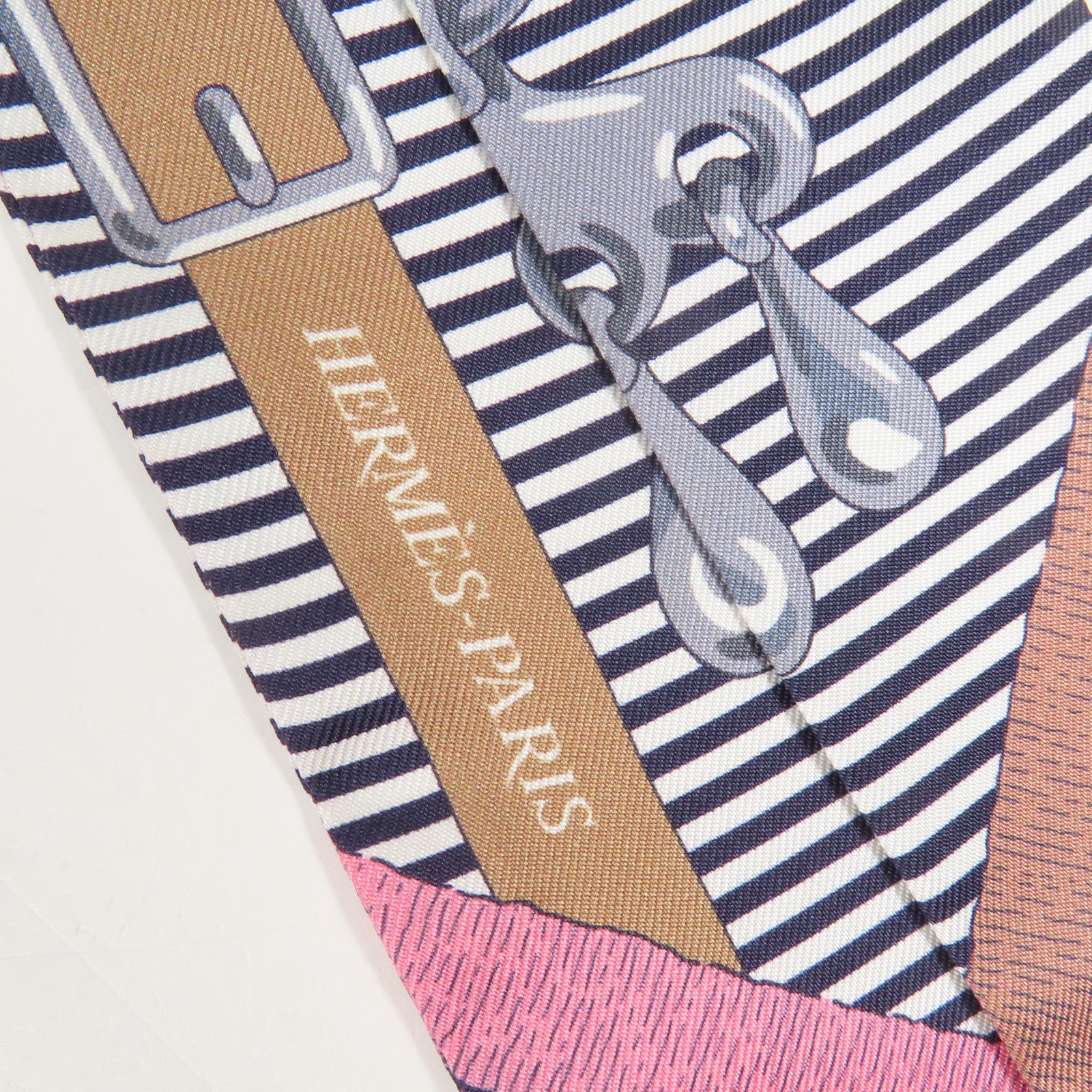 HERMES 絲質Twilly絲巾