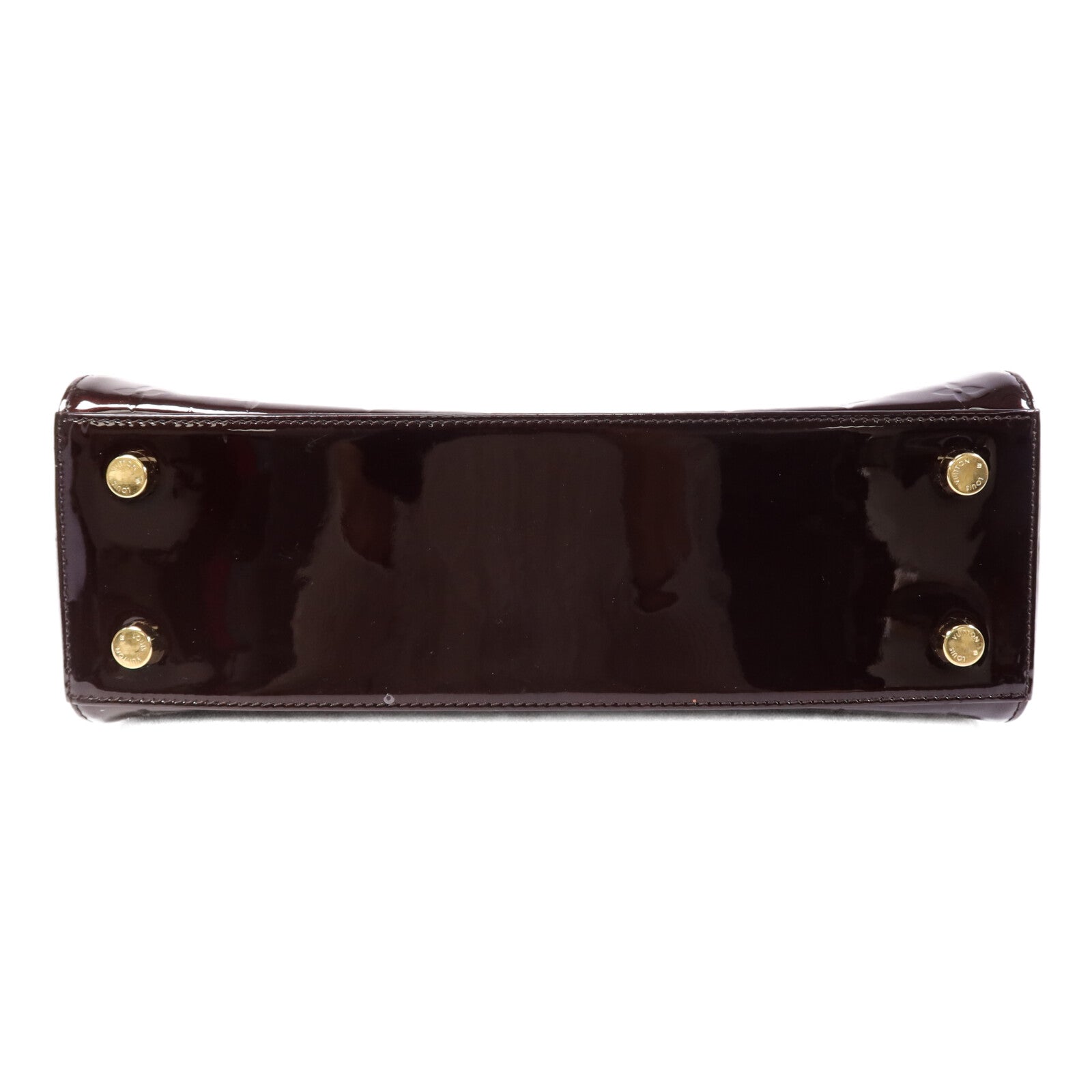 LOUIS VUITTON Monogram Vernis Brea MM金扣手挽肩背兩用袋