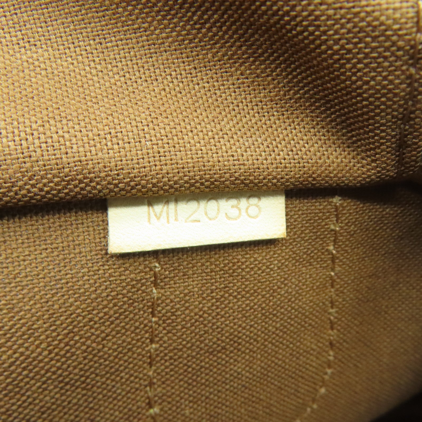 LOUIS VUITTON 【激減優惠】Monogram Montorgueil GM金扣肩背袋啡色