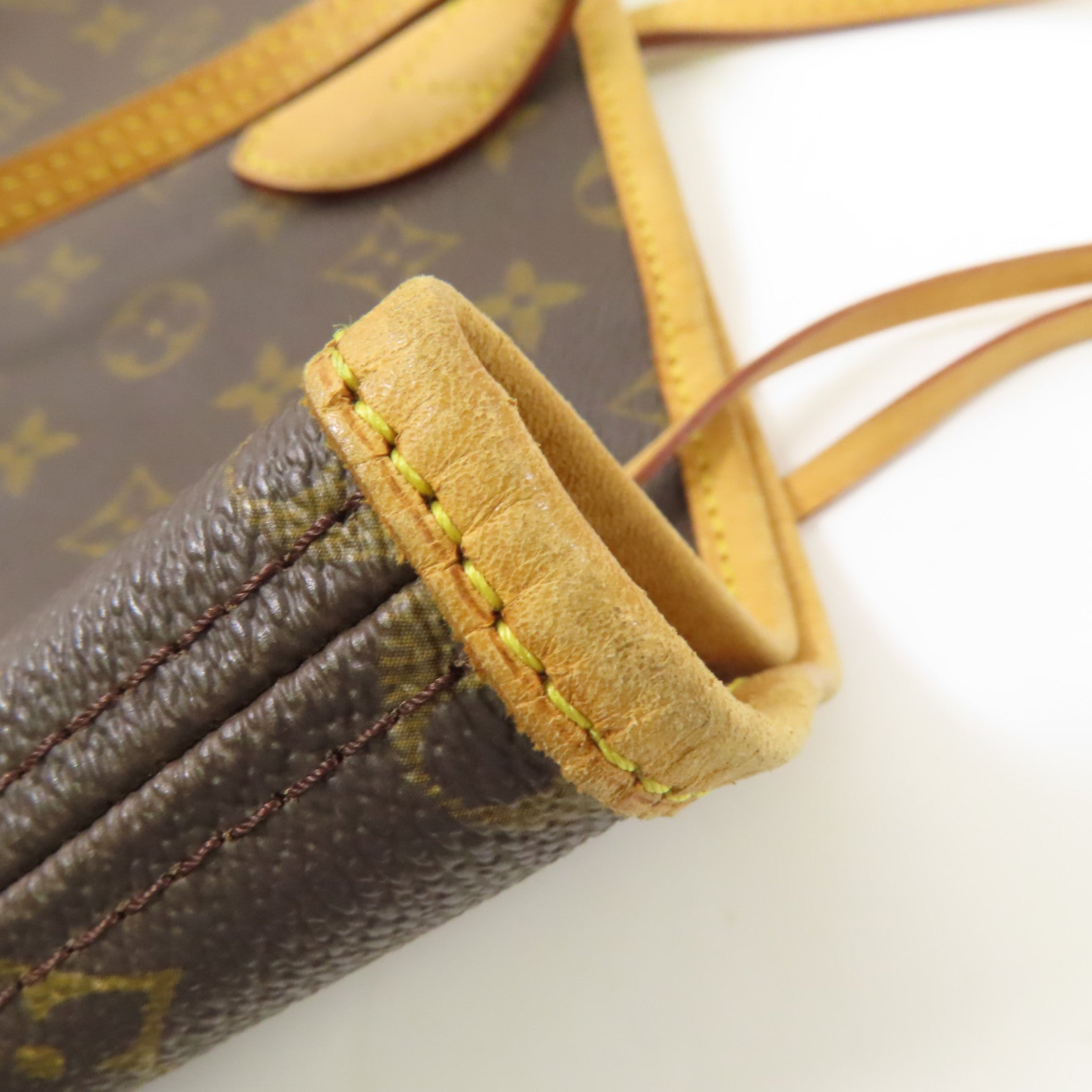 LOUIS VUITTON Monogram Neverfull GM金扣手挽袋