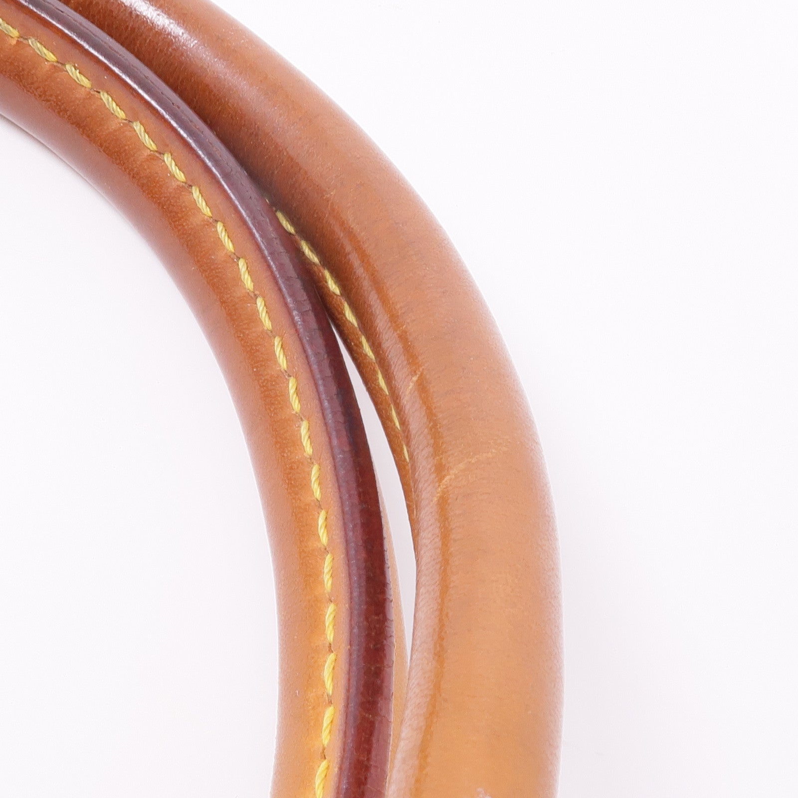 LOUIS VUITTON Monogram Tivoli PM金扣手挽袋棕色