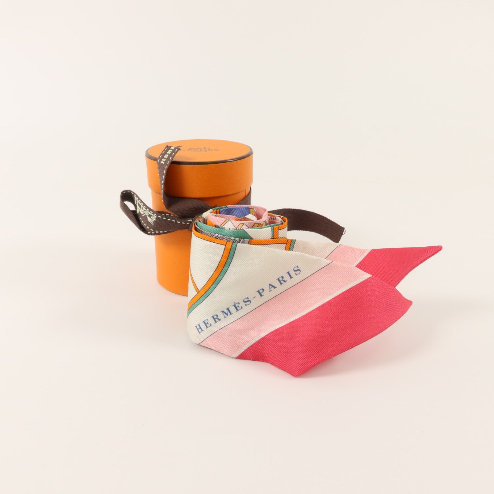 HERMES 絲質Twilly絲巾