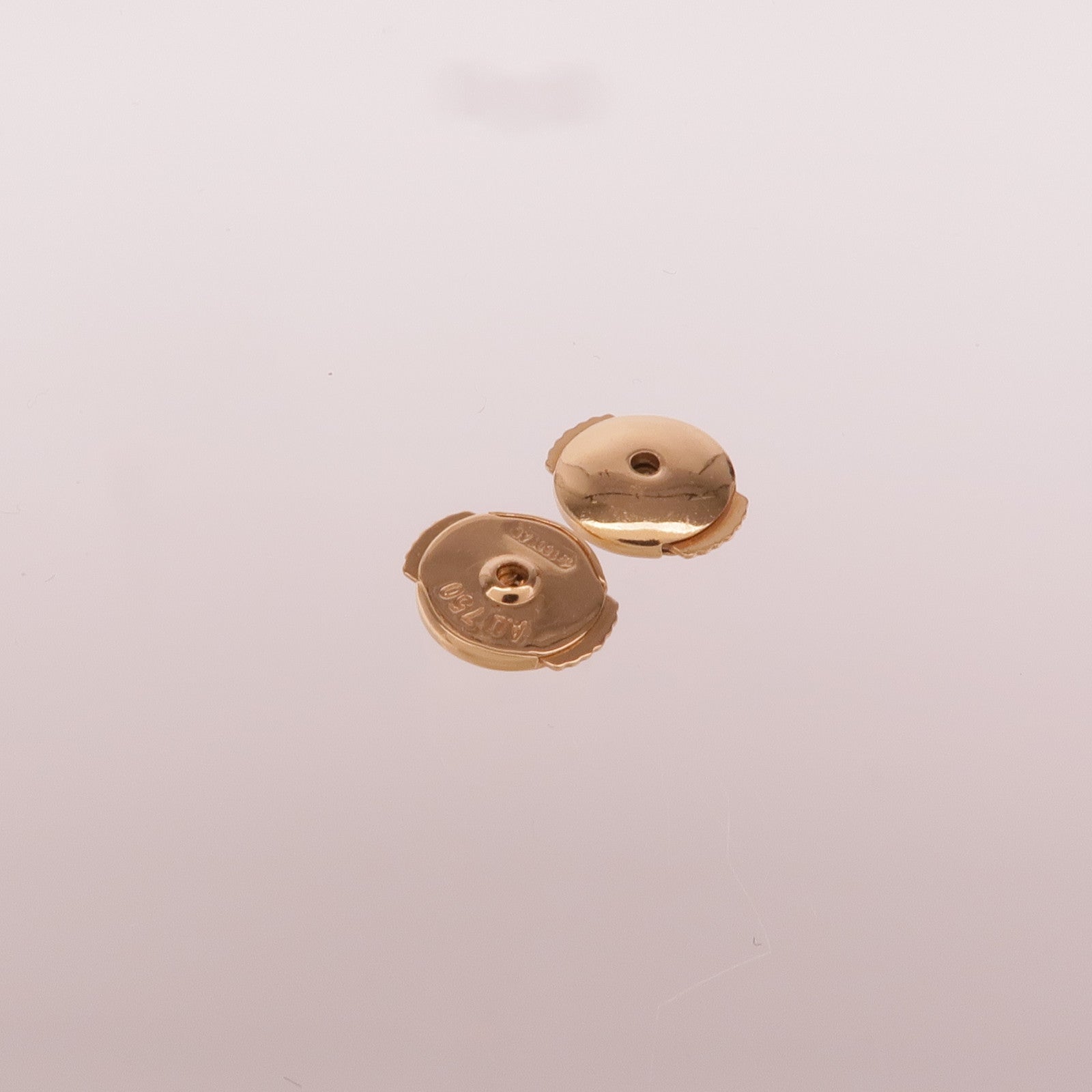 LOUIS VUITTON 18K玫瑰金Empreinte Ear Studs耳環