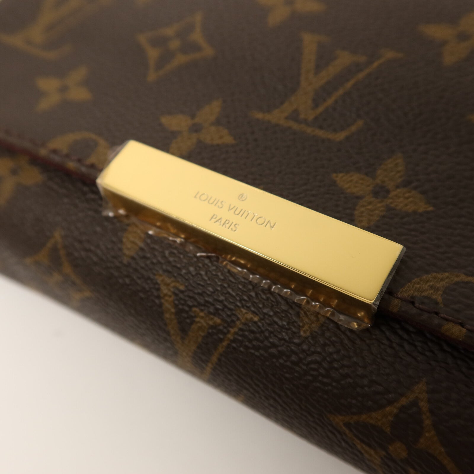 LOUIS VUITTON Monogram Favourite PM金扣鏈帶手挽肩背兩用袋