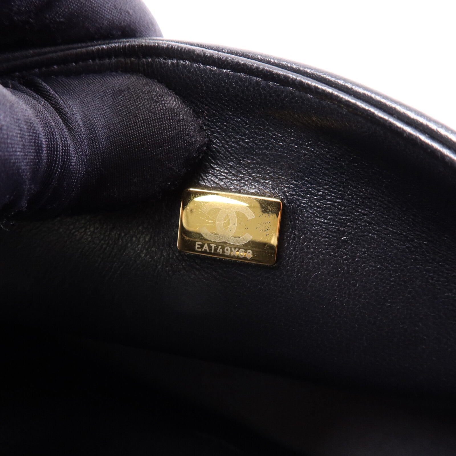 CHANEL 羊皮皮革Classic 25金扣鏈帶肩背袋