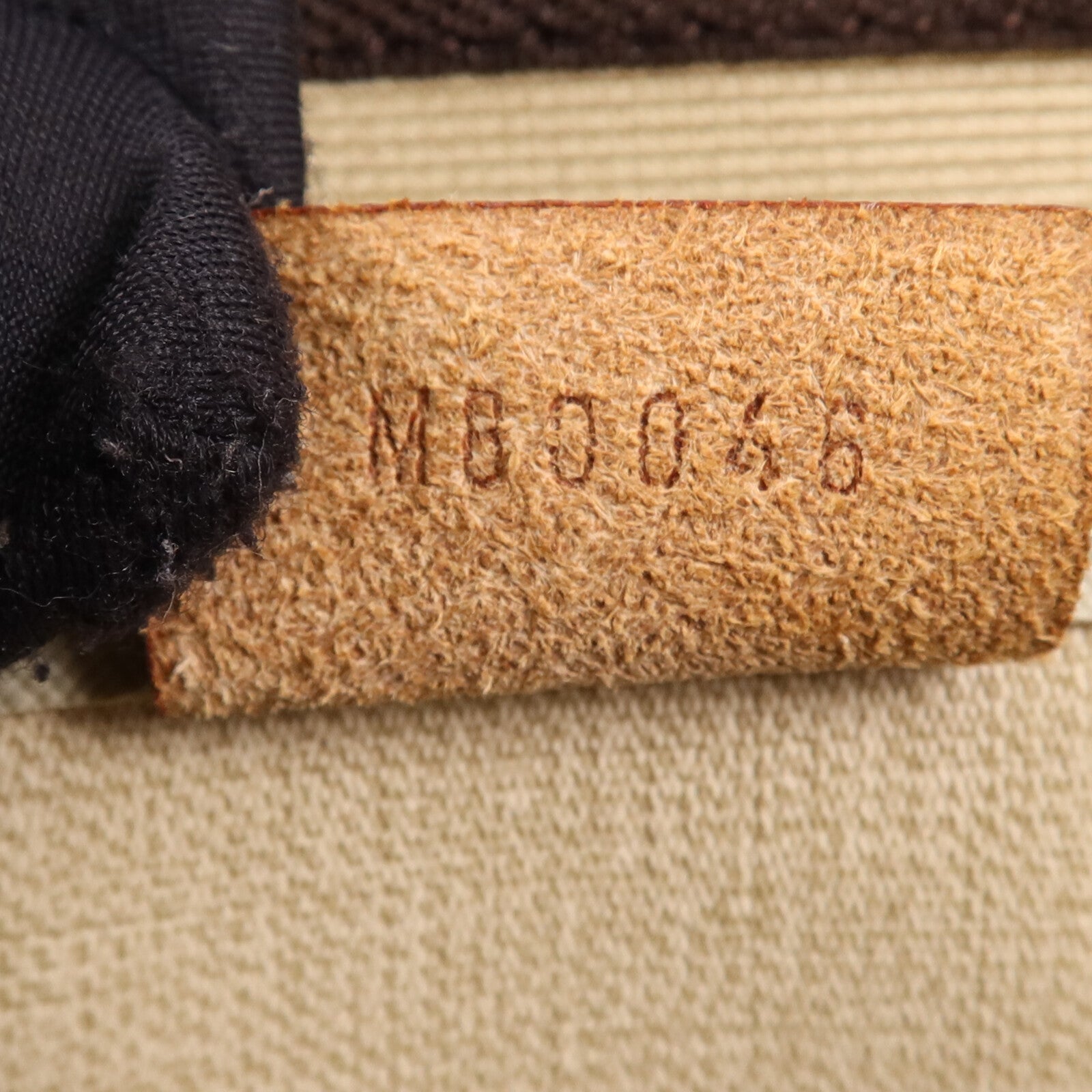 LOUIS VUITTON Monogram Deauville金扣手挽袋棕色