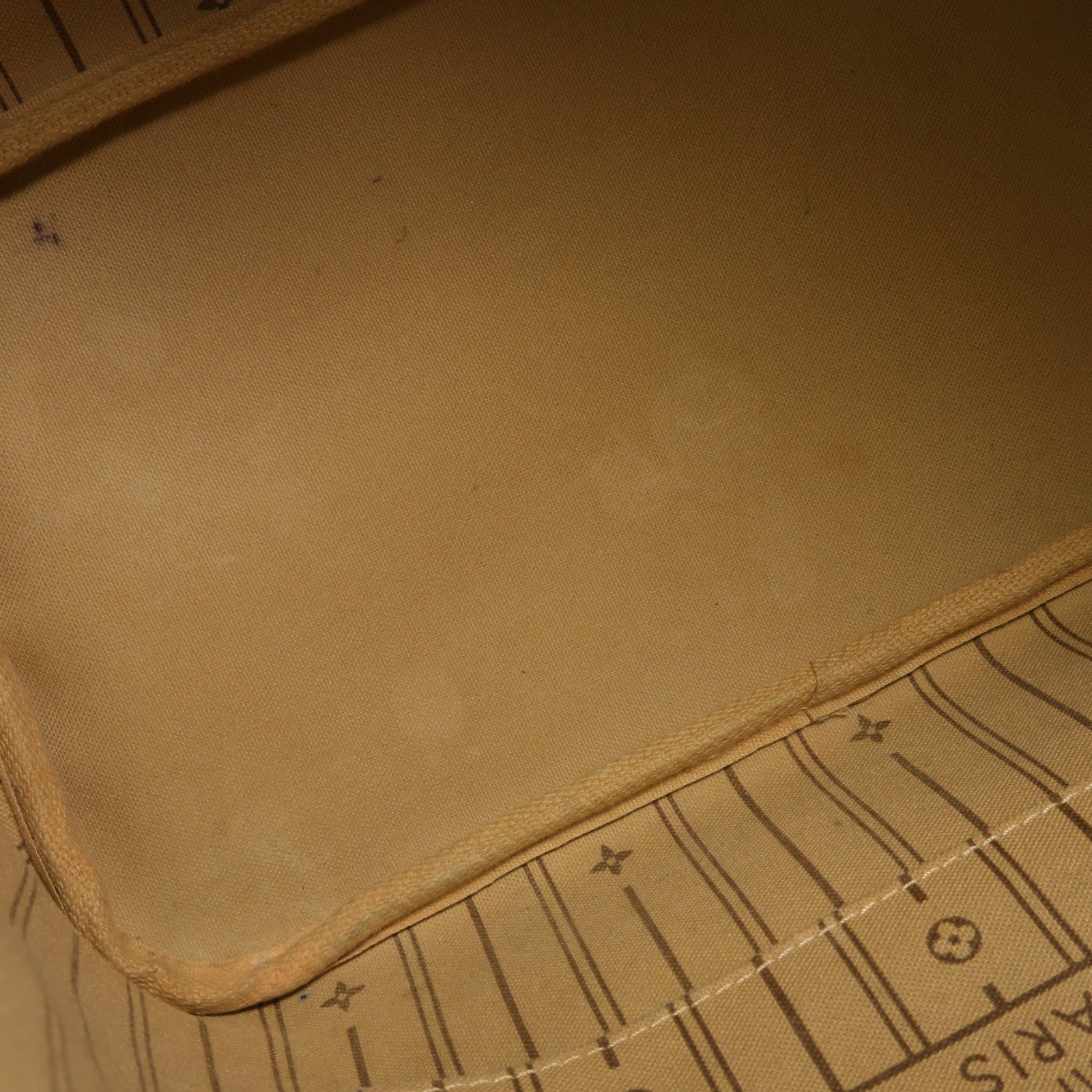 LOUIS VUITTON Monogram Neverfull PM金扣手挽袋