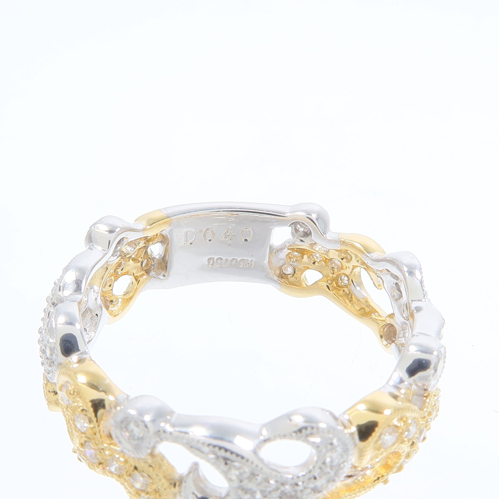 JEWELRY 18K白金/黃金Diamond Ring鑽石戒指
