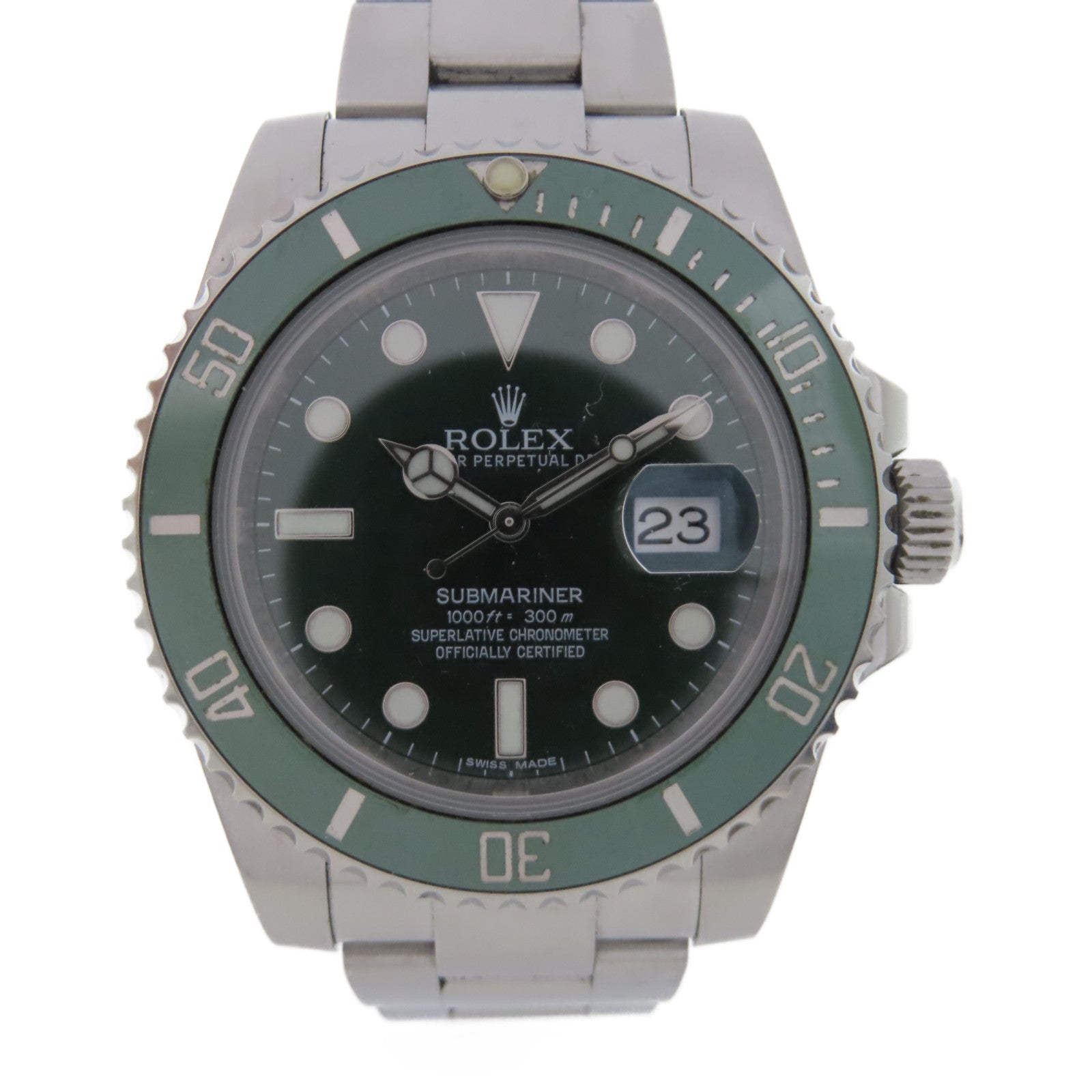 ROLEX Submarinar Date不鏽鋼手錶自動機芯黑色