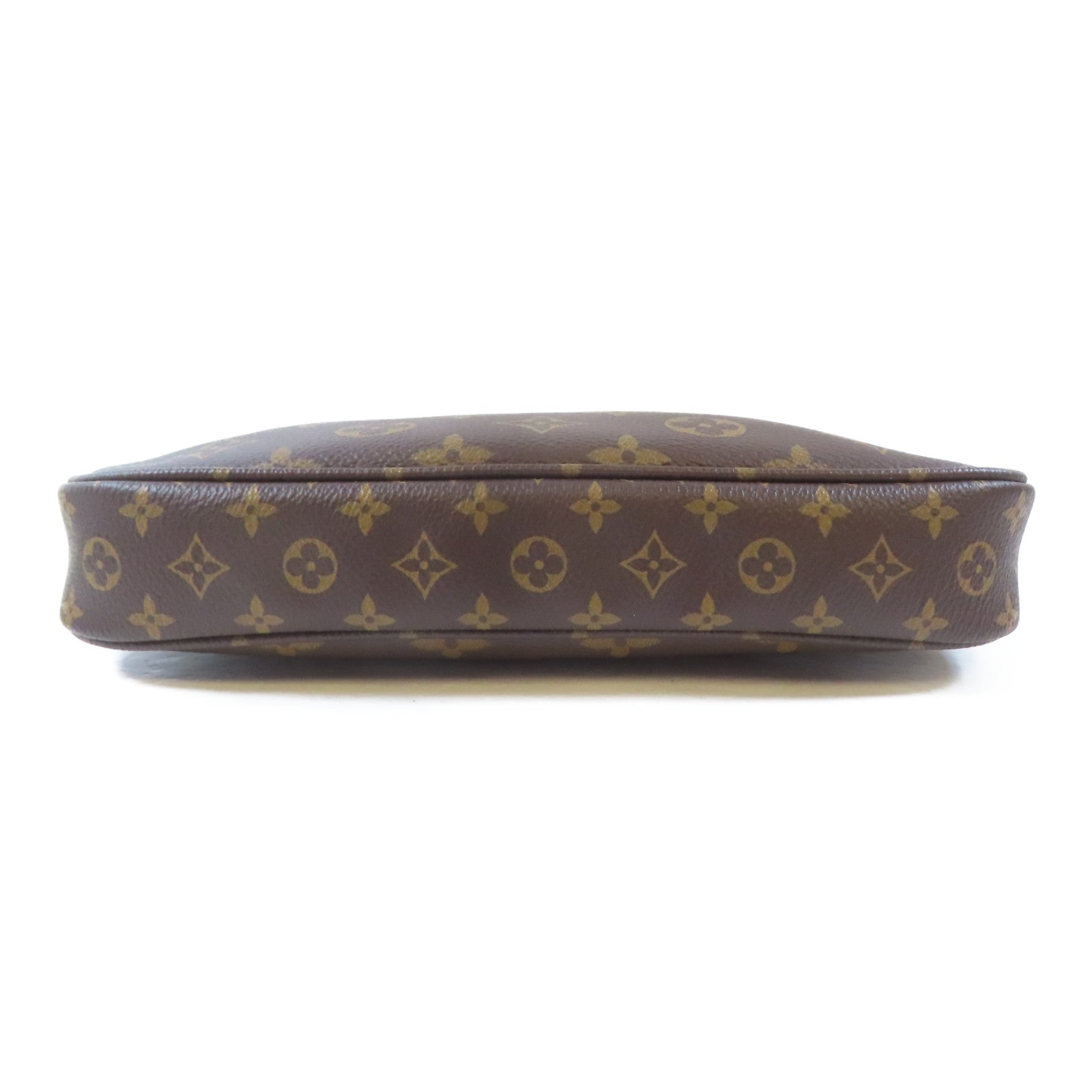 LOUIS VUITTON【激減優惠】 Monogram Multi Pochette Accessoires金扣手挽肩背兩用袋啡色