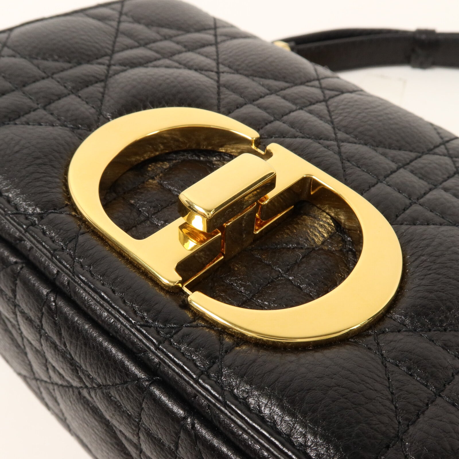 Dior 牛皮皮革Caro Small鏈帶肩背袋