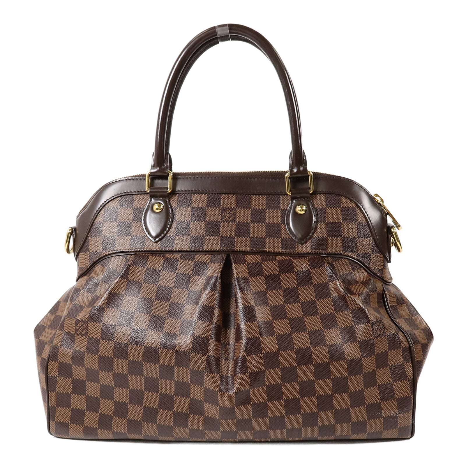 LOUIS VUITTON Damier Trevi GM手挽肩背兩用袋