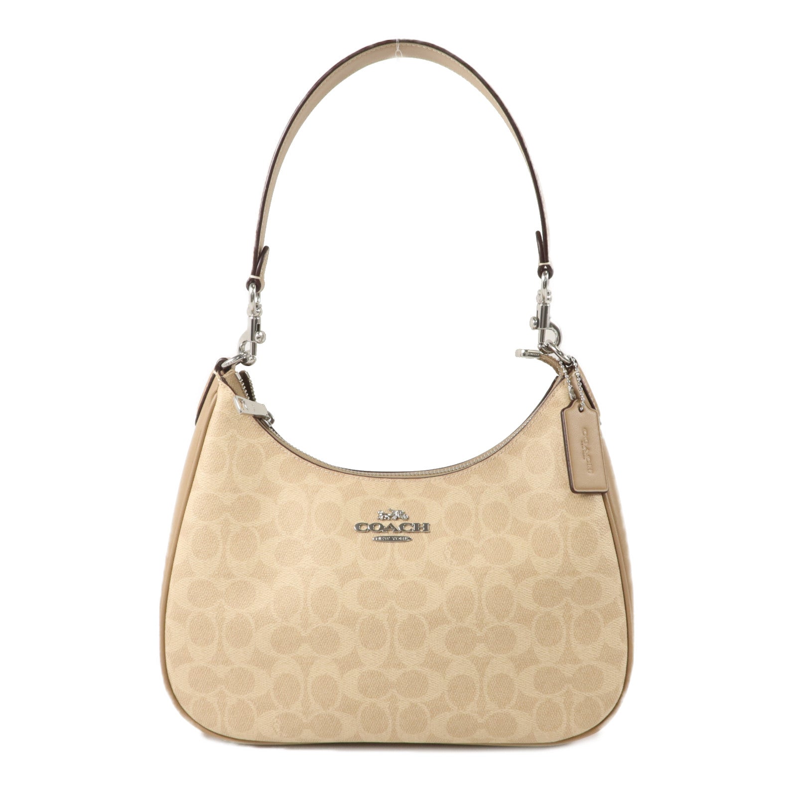 COACH 塗層帆布Teri Hobo Bag肩背袋