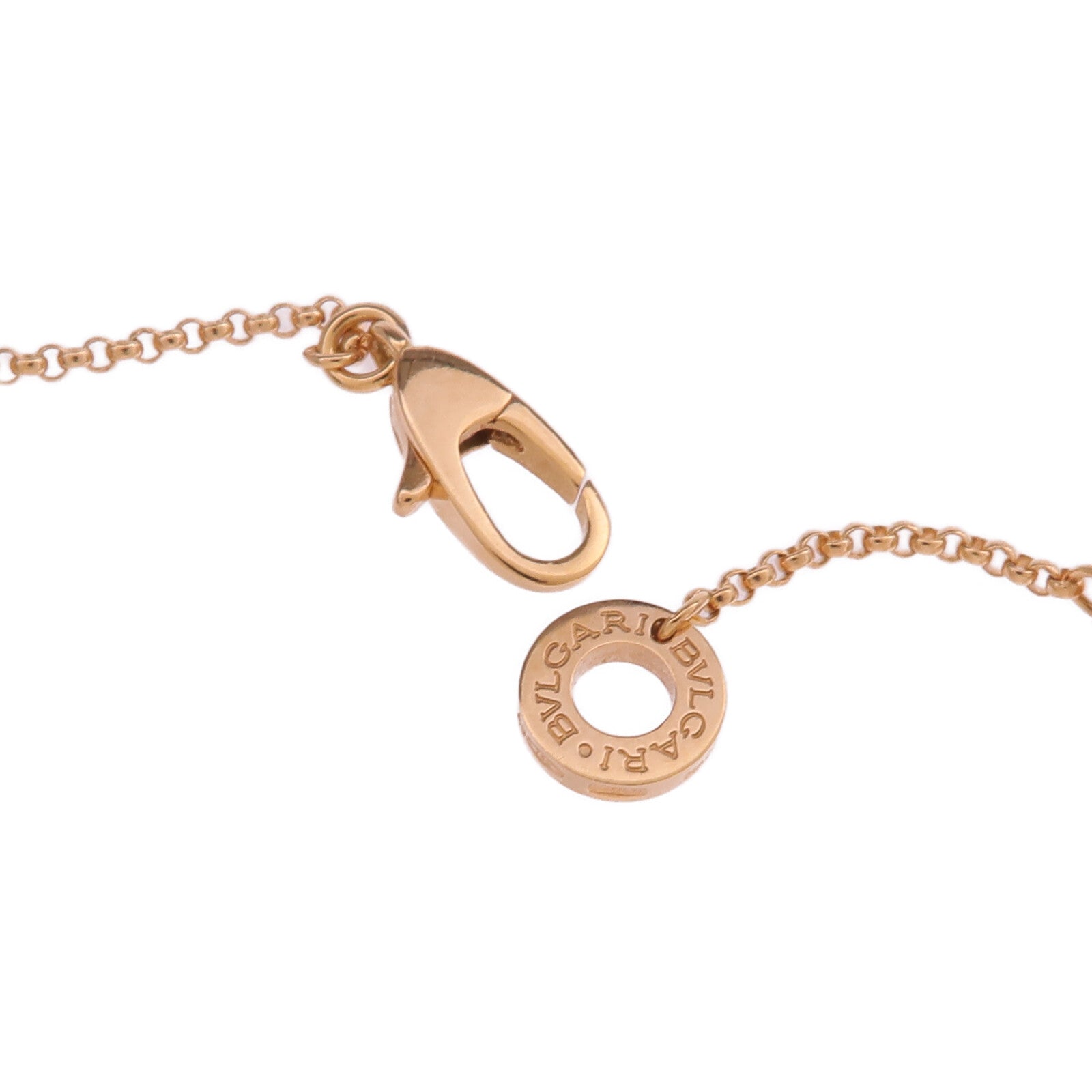 BVLGARI 18K玫瑰金/陶瓷B-zero1 Necklace項鍊