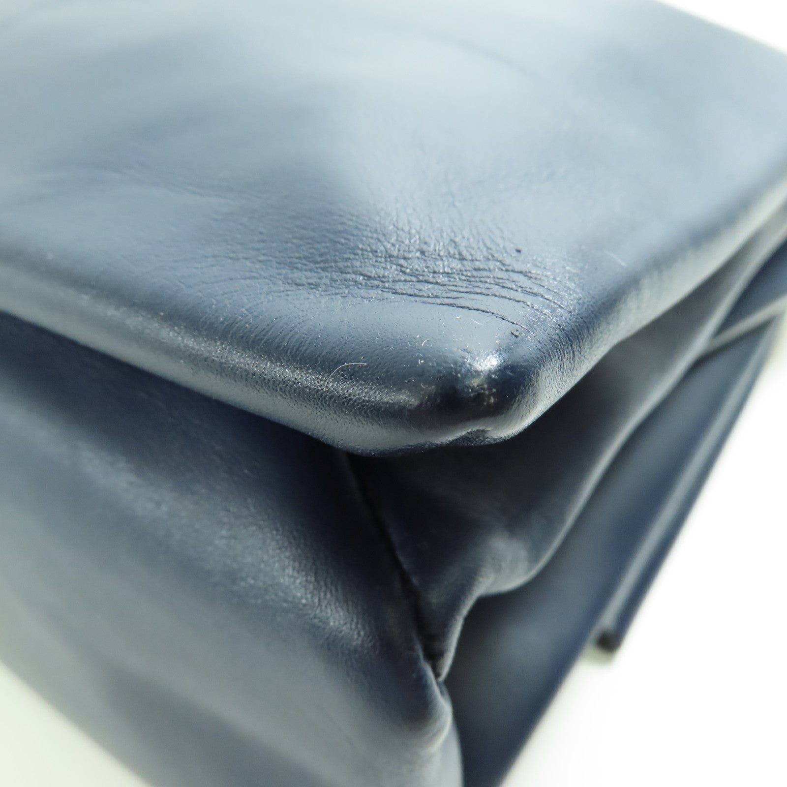 CELINE 牛皮皮革Shoulder Bag金扣手挽肩背袋