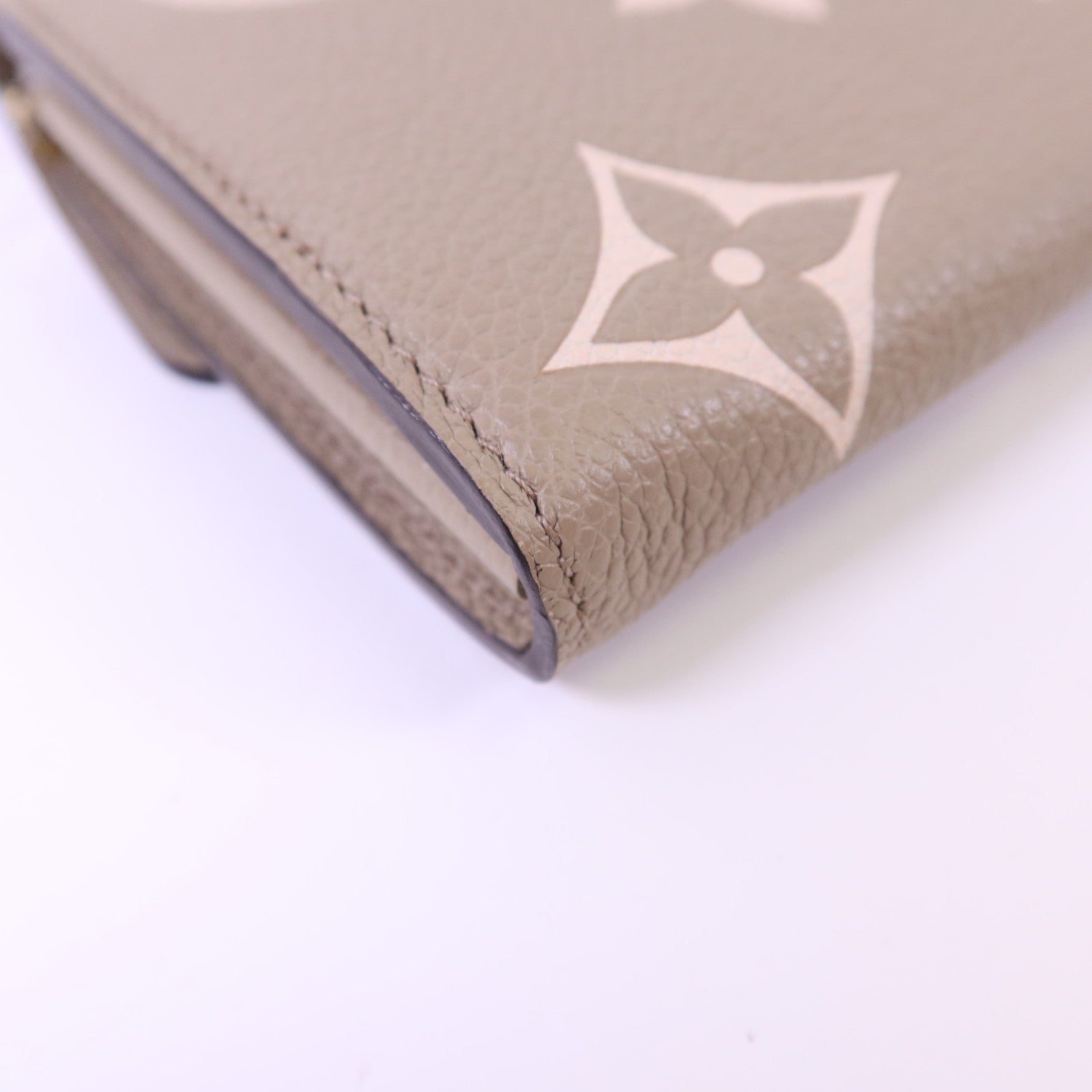 LOUIS VUITTON Monogram Empreinte Sarah Wallet金扣長錢包