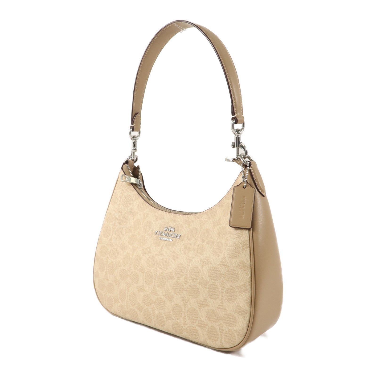 COACH 塗層帆布Teri Hobo Bag肩背袋