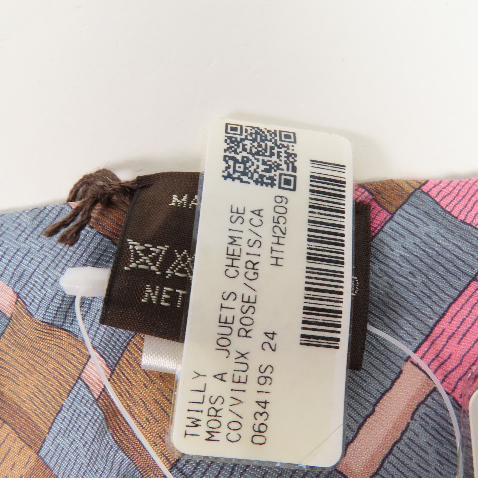 HERMES 絲質Twilly絲巾