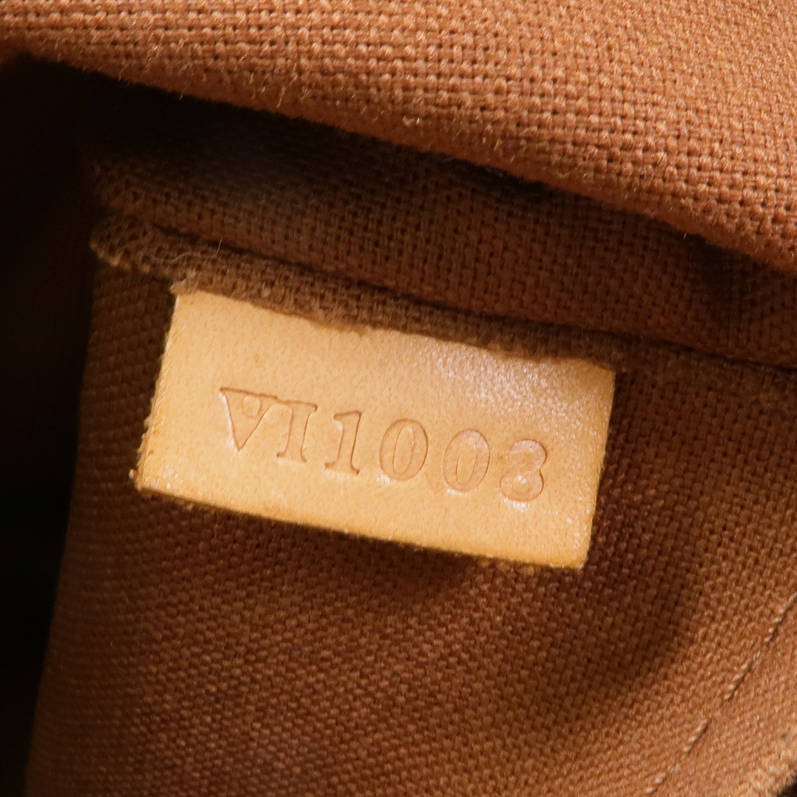 LOUIS VUITTON Monogram Tivoli PM金扣手挽袋棕色