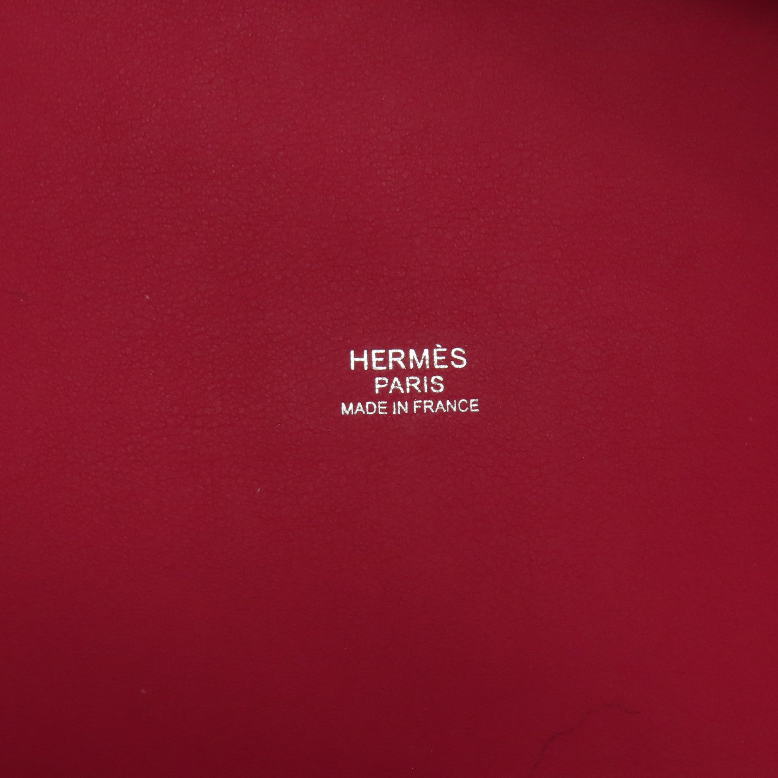 HERMES **【激減優惠】帆布H en Biais 40手挽袋粉紅色