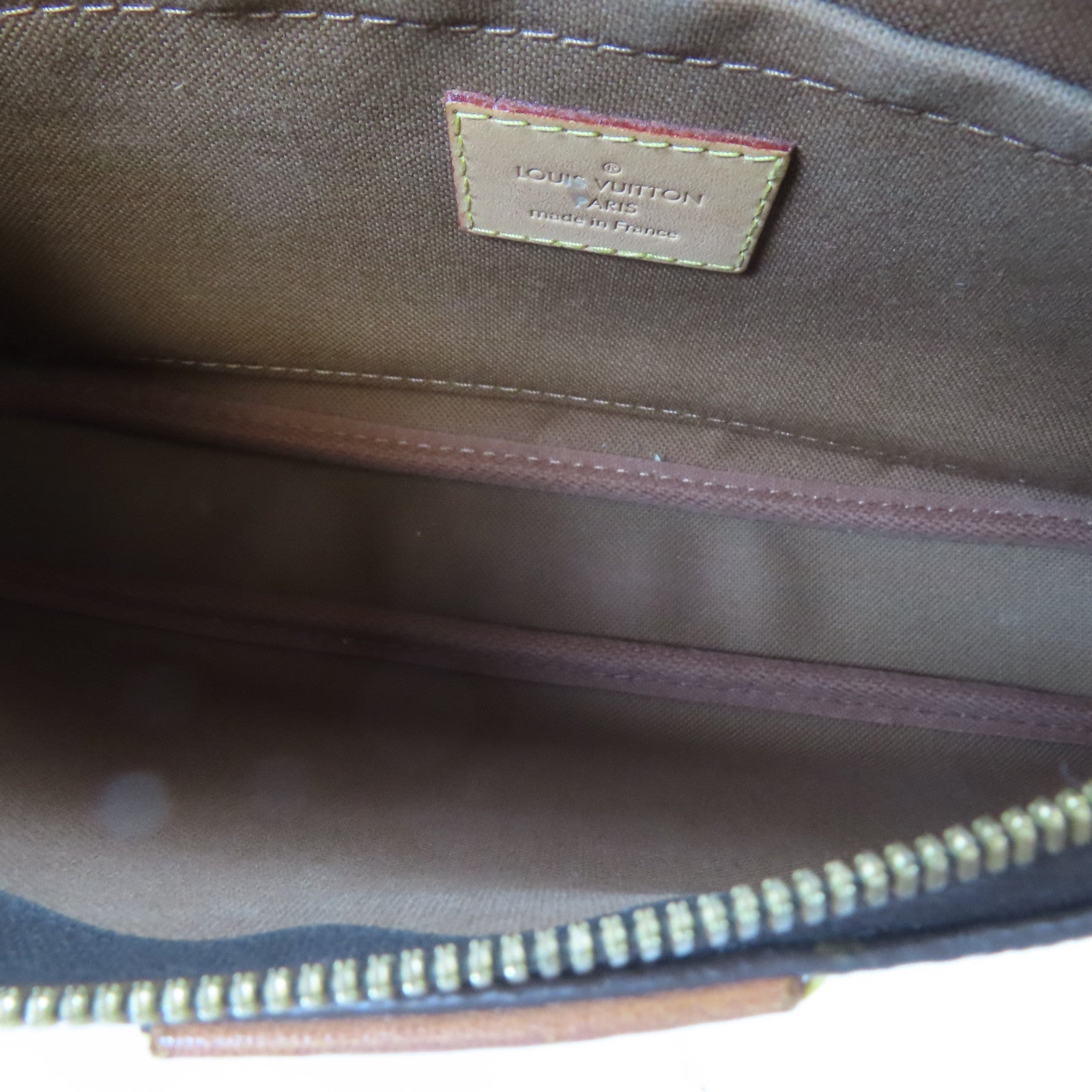 LOUIS VUITTON LV GHW Multi Pochette Accessoires 2 Way Bag M44813 Monogram Brown