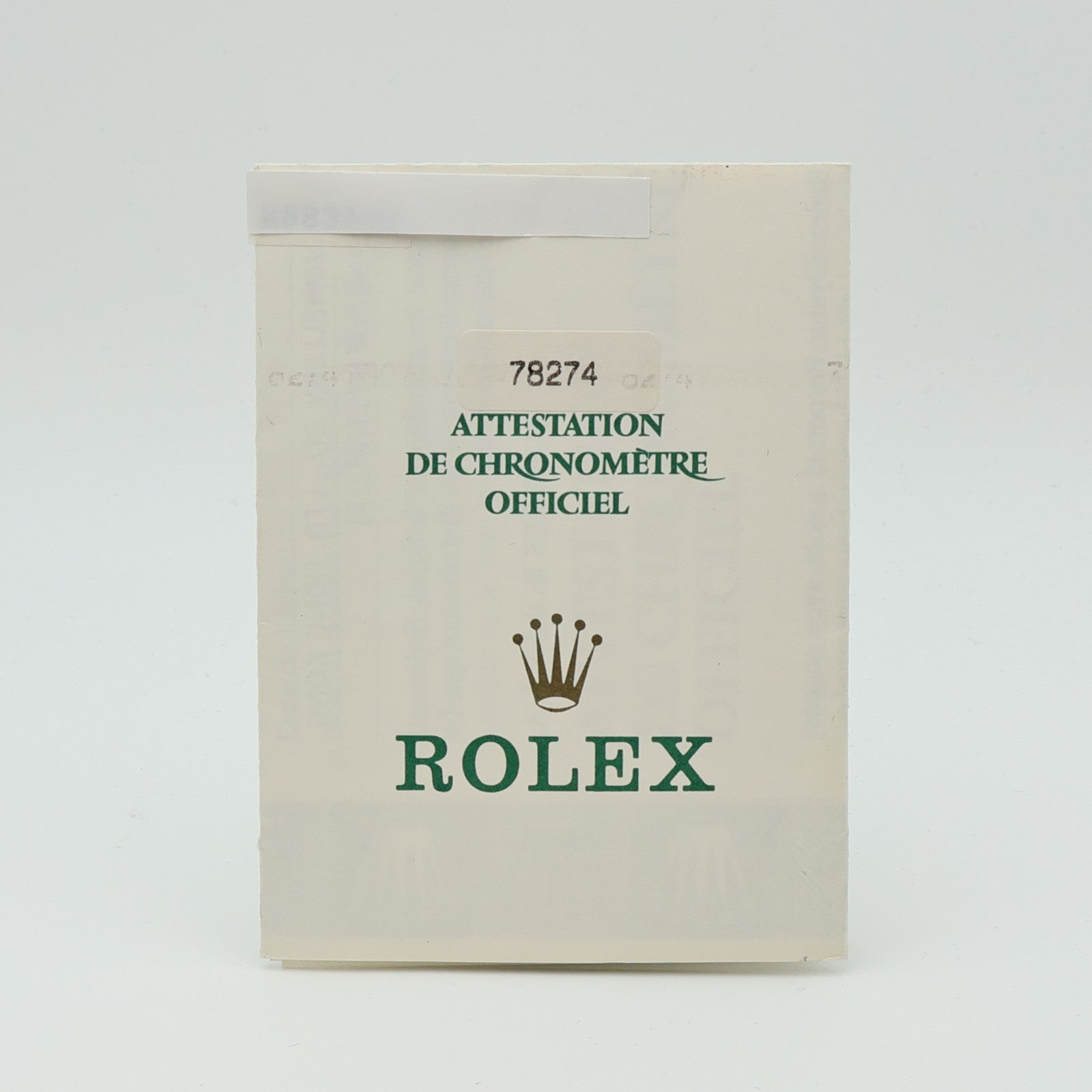 ROLEX Datejust 78274