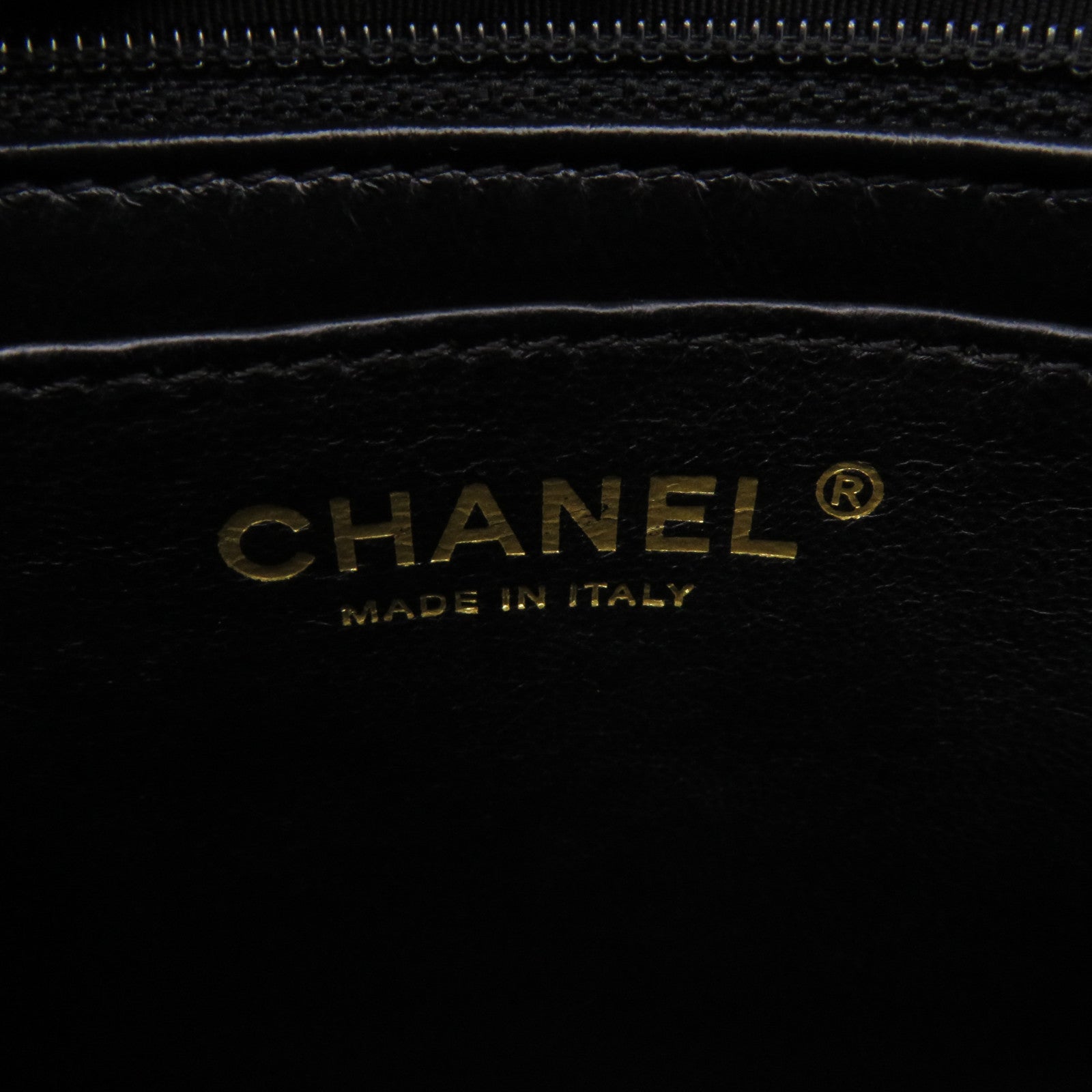 CHANEL 【激減優惠】菱格Caviar皮革Jumbo Single Flap Chain Shoulder Bag金扣鏈帶肩背袋黑色