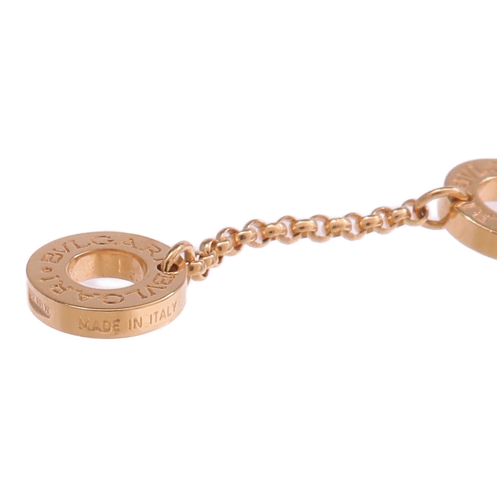 BVLGARI 18K玫瑰金/陶瓷B-zero1 Necklace項鍊