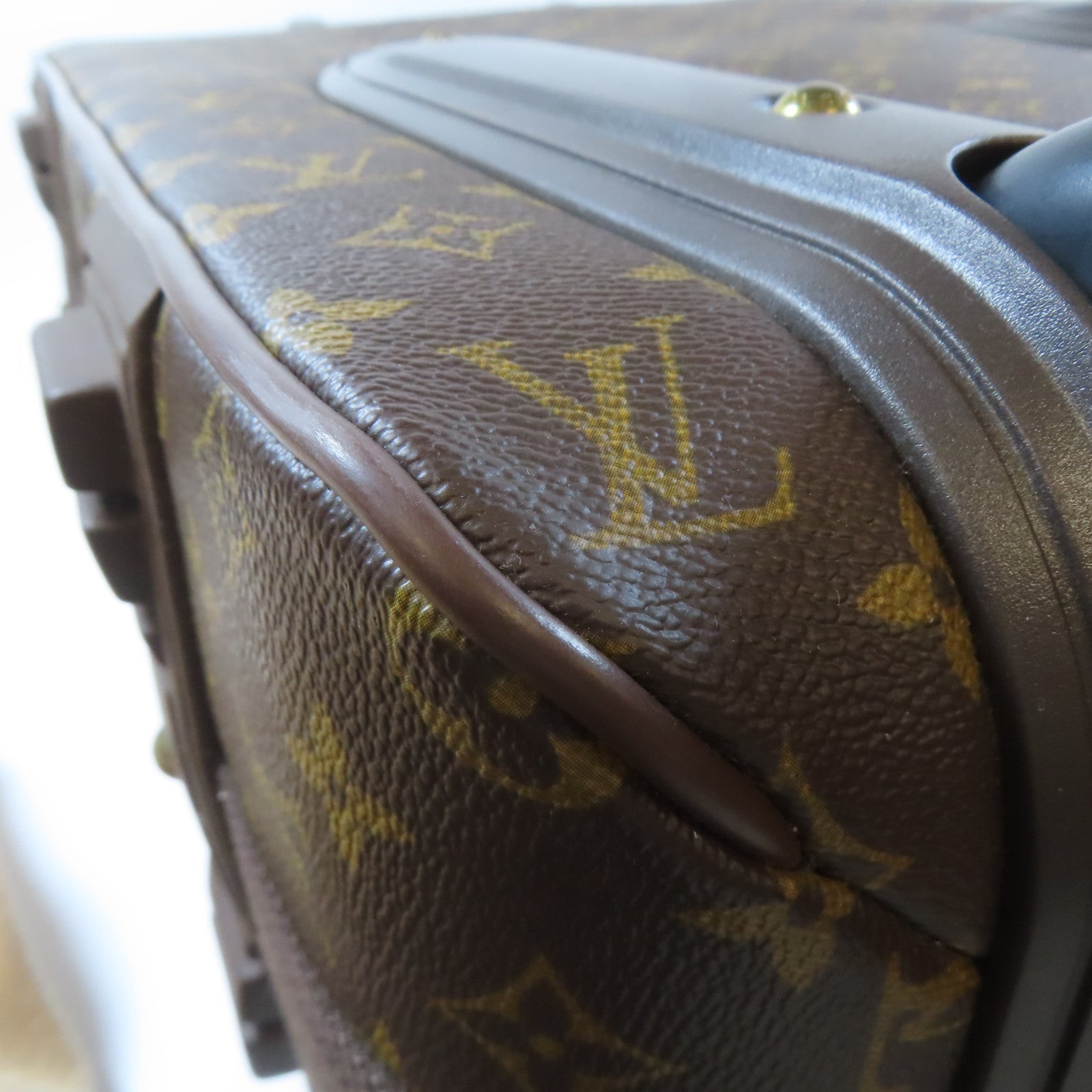 LOUIS VUITTON Monogram Pegase金扣行李箱啡色