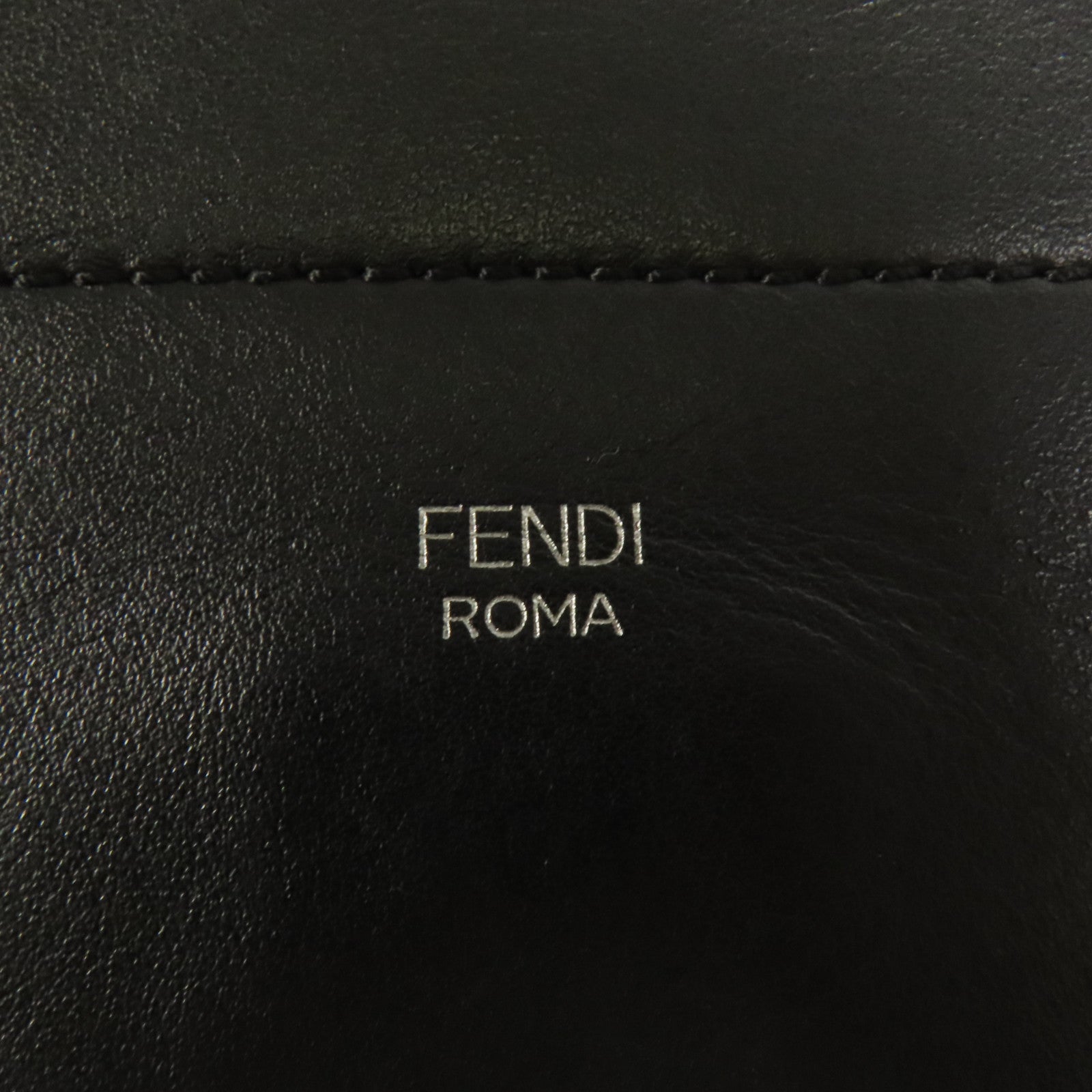 FENDI 牛皮皮革Back to School銀扣背包手挽袋兩用