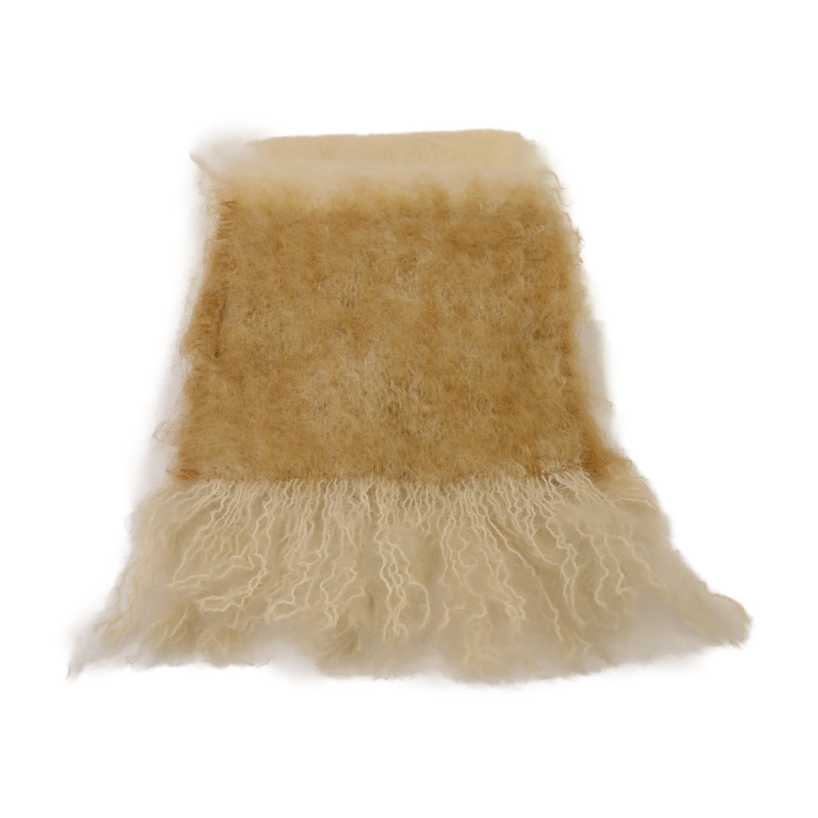 LOEWE 【激減優惠】Mohair Muffler圍巾米色