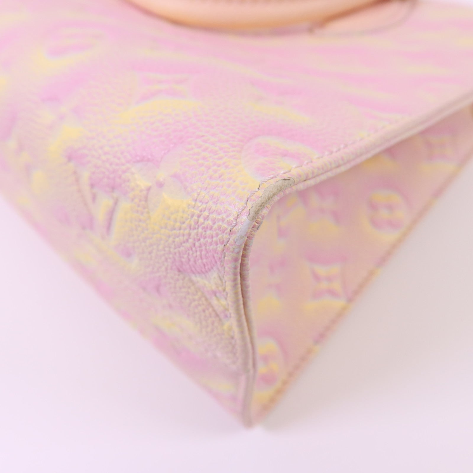 LOUIS VUITTON Monogram Empreinte On The Go PM金扣手挽肩背兩用袋