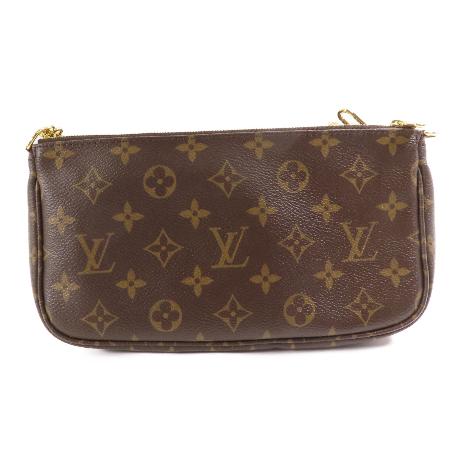 LOUIS VUITTON Monogram Multi Pochette Accessories金扣肩背袋