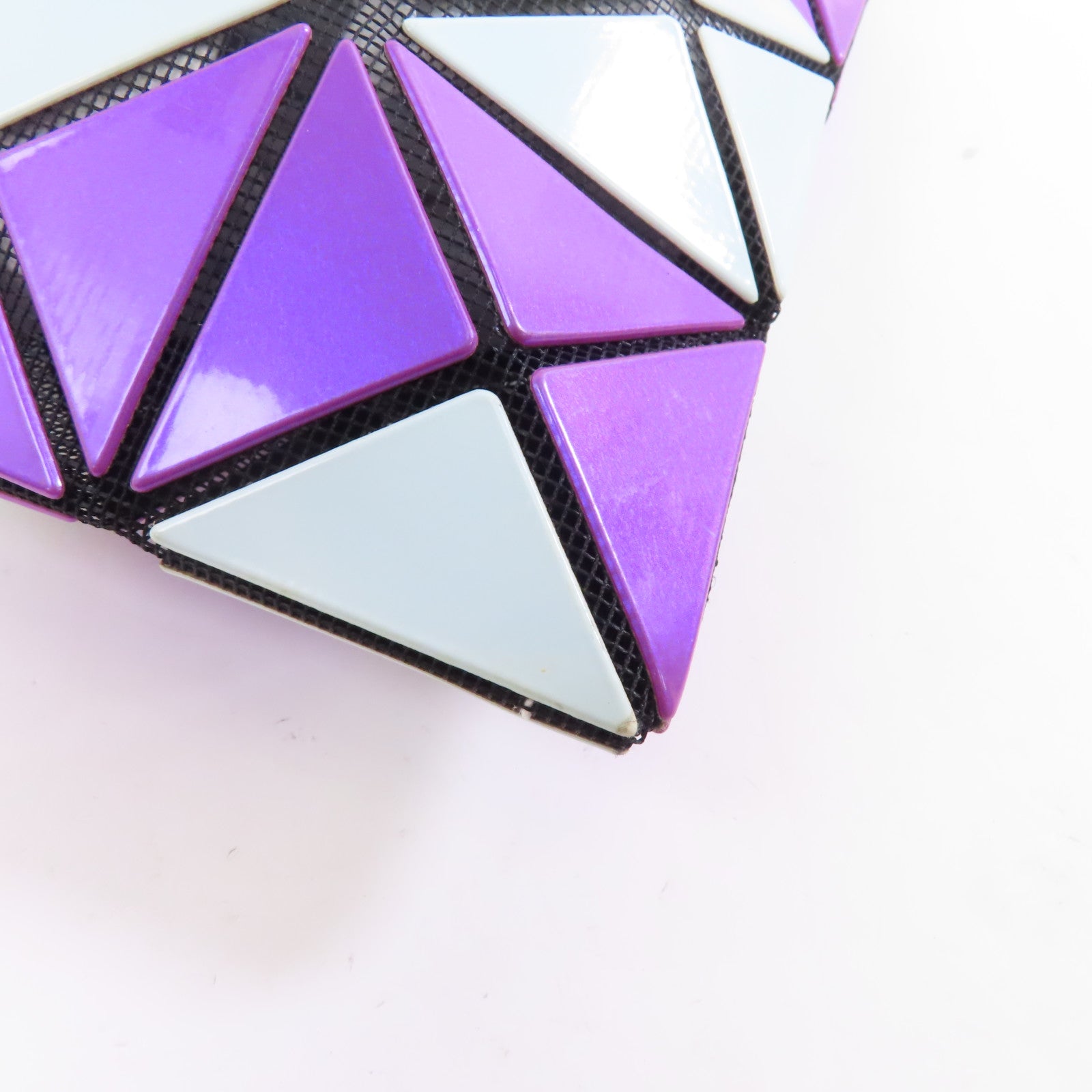 BAO BAO ISSEYMIYAKE PVCTote Bag手挽袋紫色/淺藍色