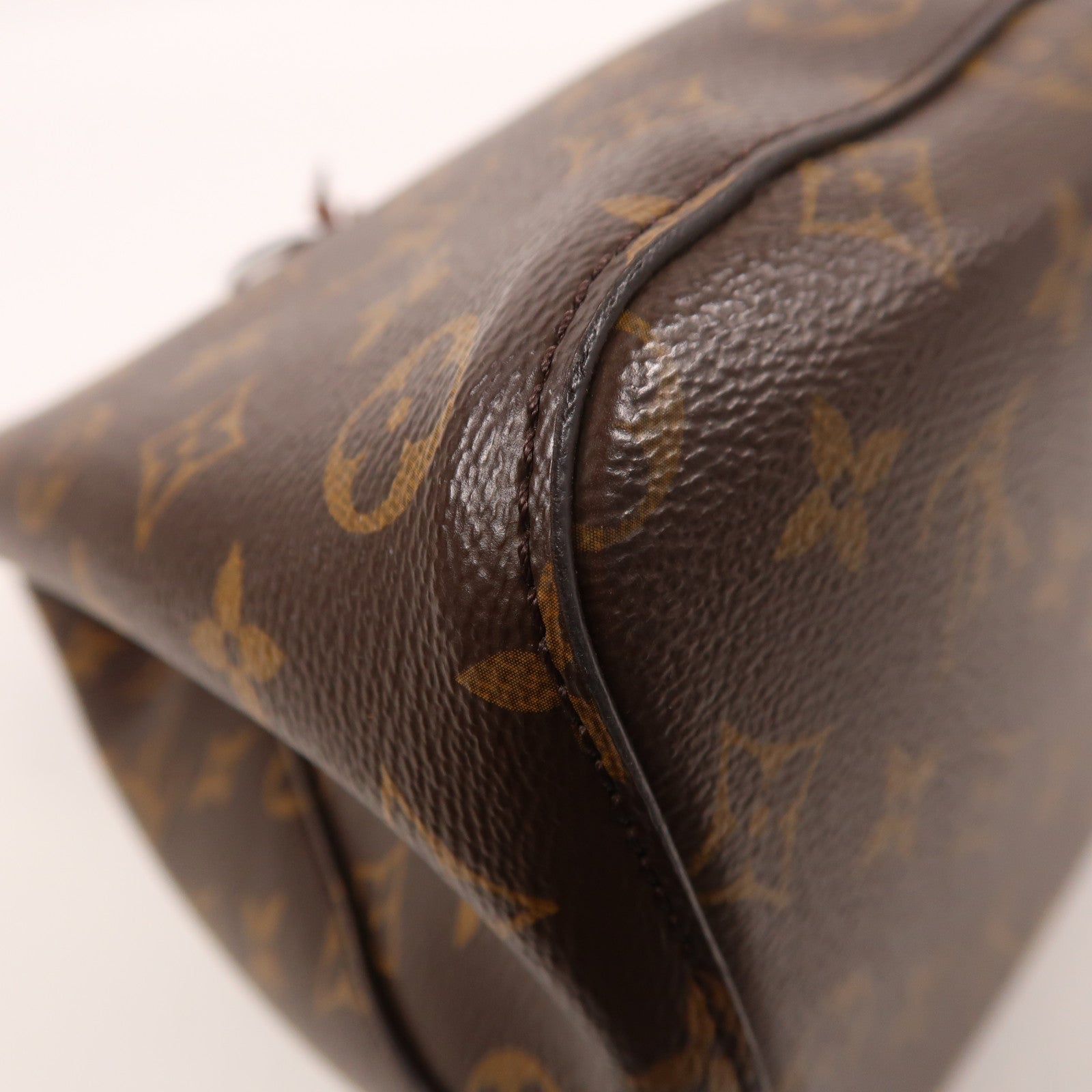 LOUIS VUITTON Monogram NeoNoe MM金扣肩背袋棕色