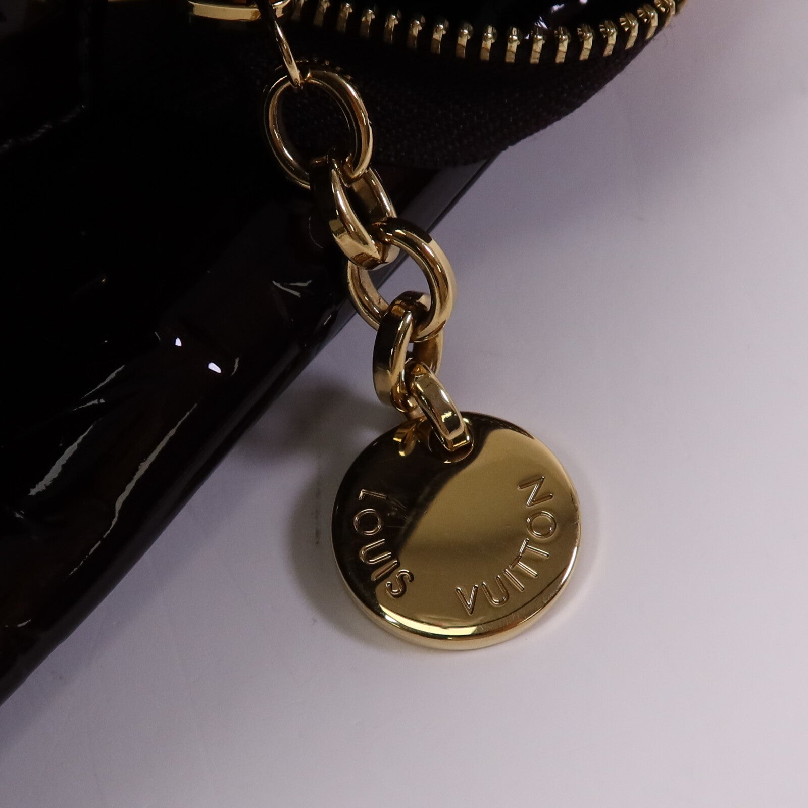 LOUIS VUITTON Monogram Vernis Brea MM金扣手挽肩背兩用袋