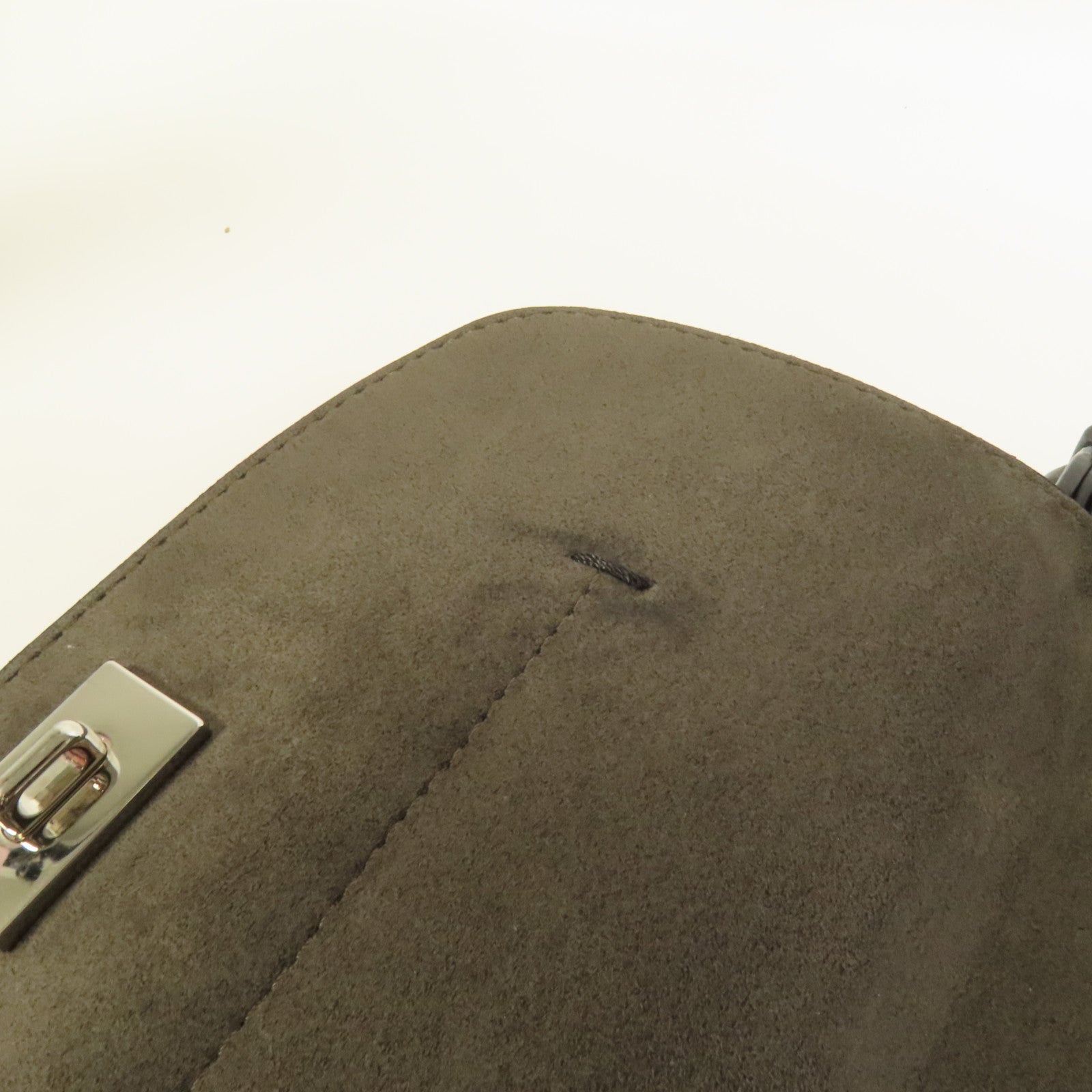 FENDI 牛皮皮革Back to School銀扣背包手挽袋兩用