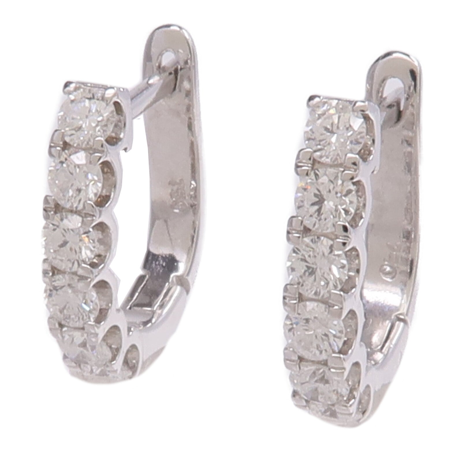 JEWELRY 18K白金Diamond Earrings鑽石耳環