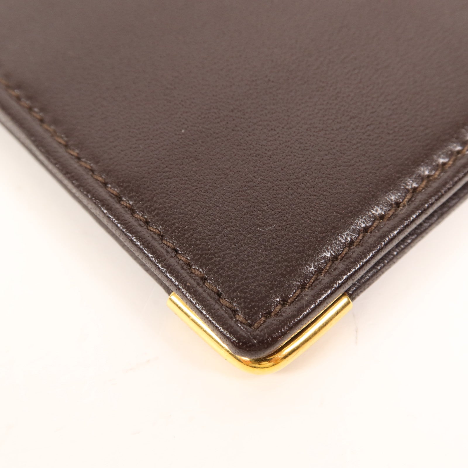 Dunhill 羊皮皮革Dunhill Long Wallet金扣長錢包