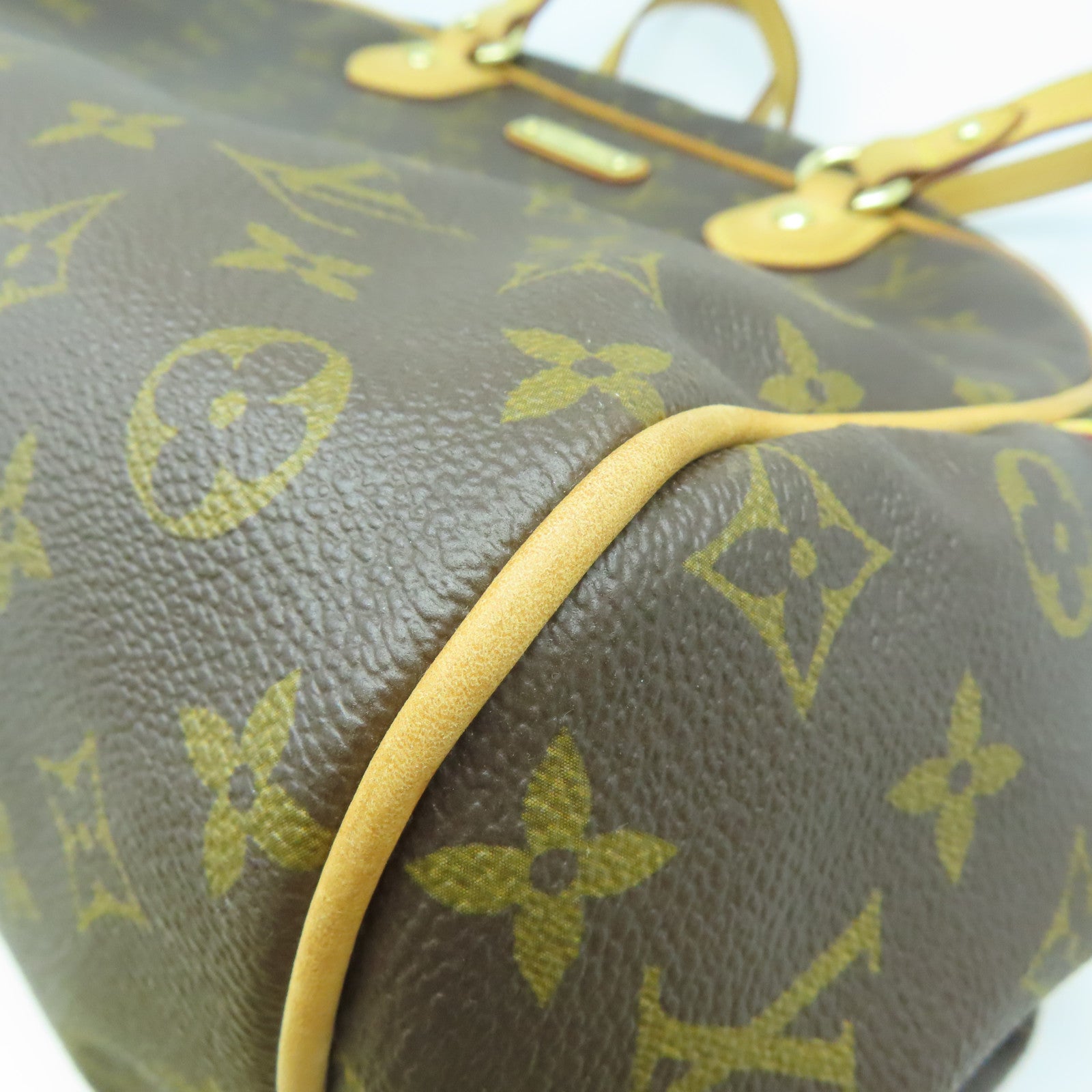 LOUIS VUITTON 【激減優惠】Monogram Montorgueil GM金扣肩背袋啡色