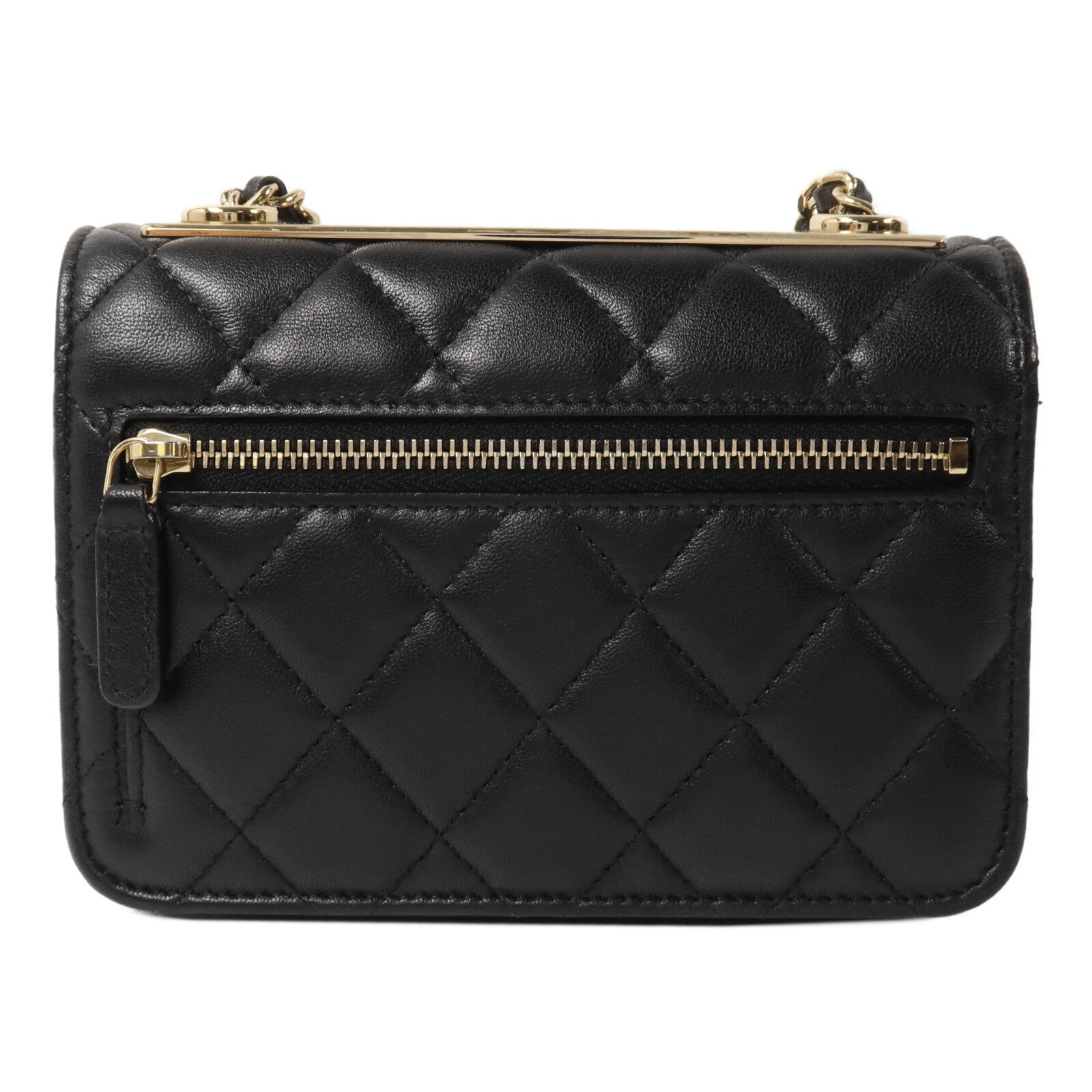 CHANEL 羊皮皮革Trendy CC Wallet On Chain鏈帶肩背袋