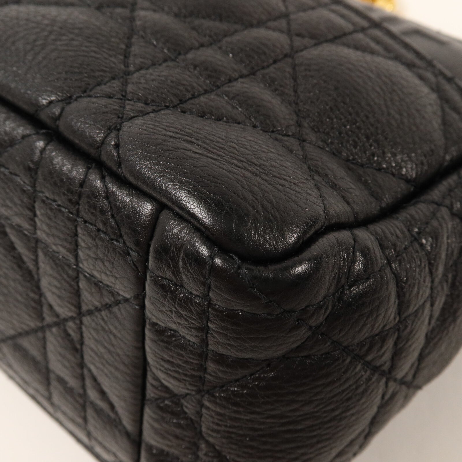 Dior 牛皮皮革Caro Small鏈帶肩背袋