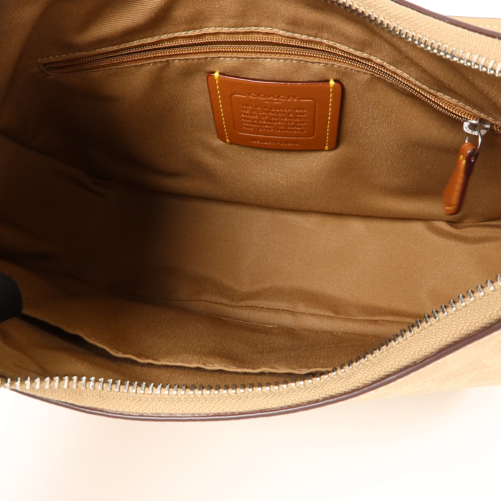 COACH 塗層帆布Teri Hobo Bag肩背袋