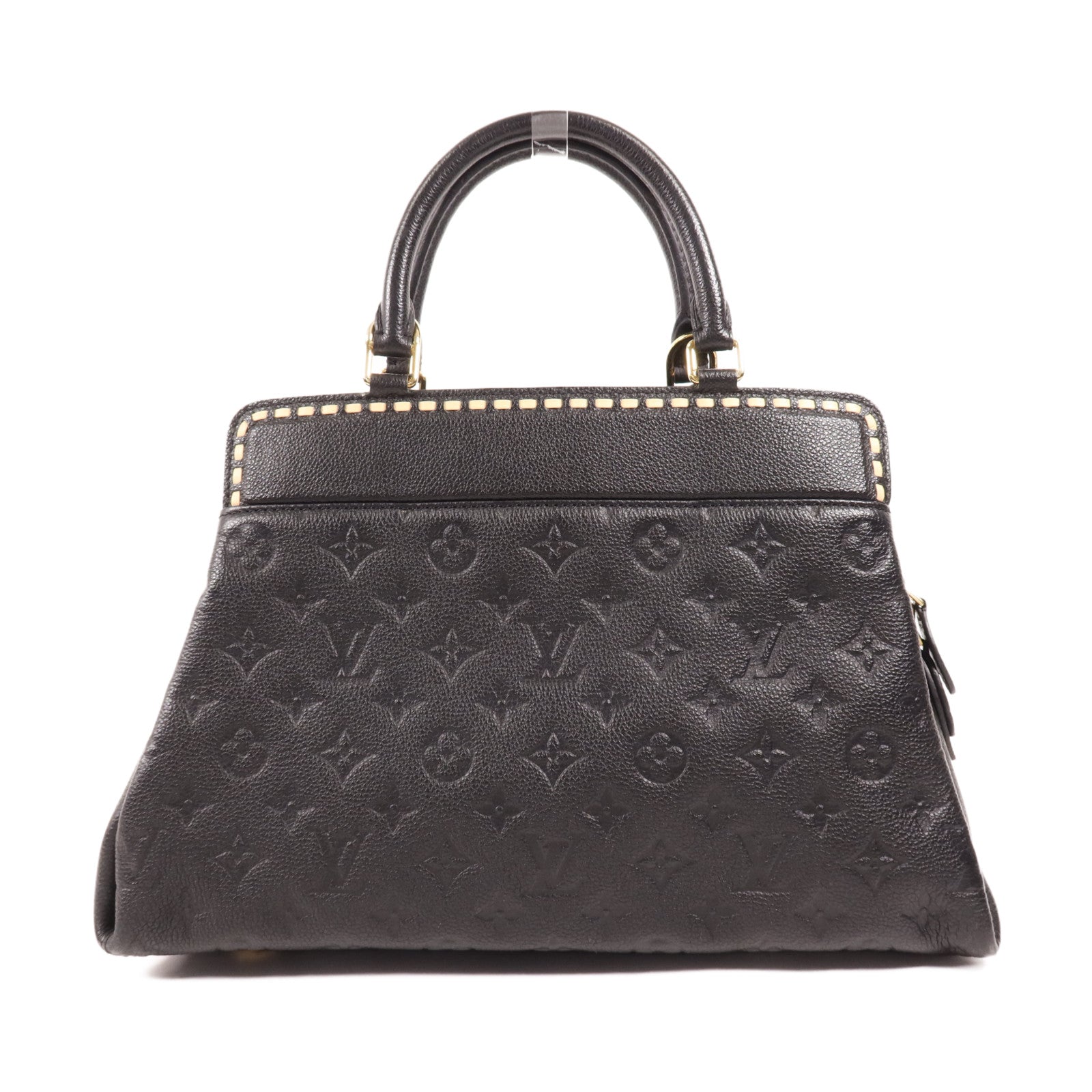 LOUIS VUITTON Monogram Empreinte Vosges MM金扣手挽肩背兩用袋